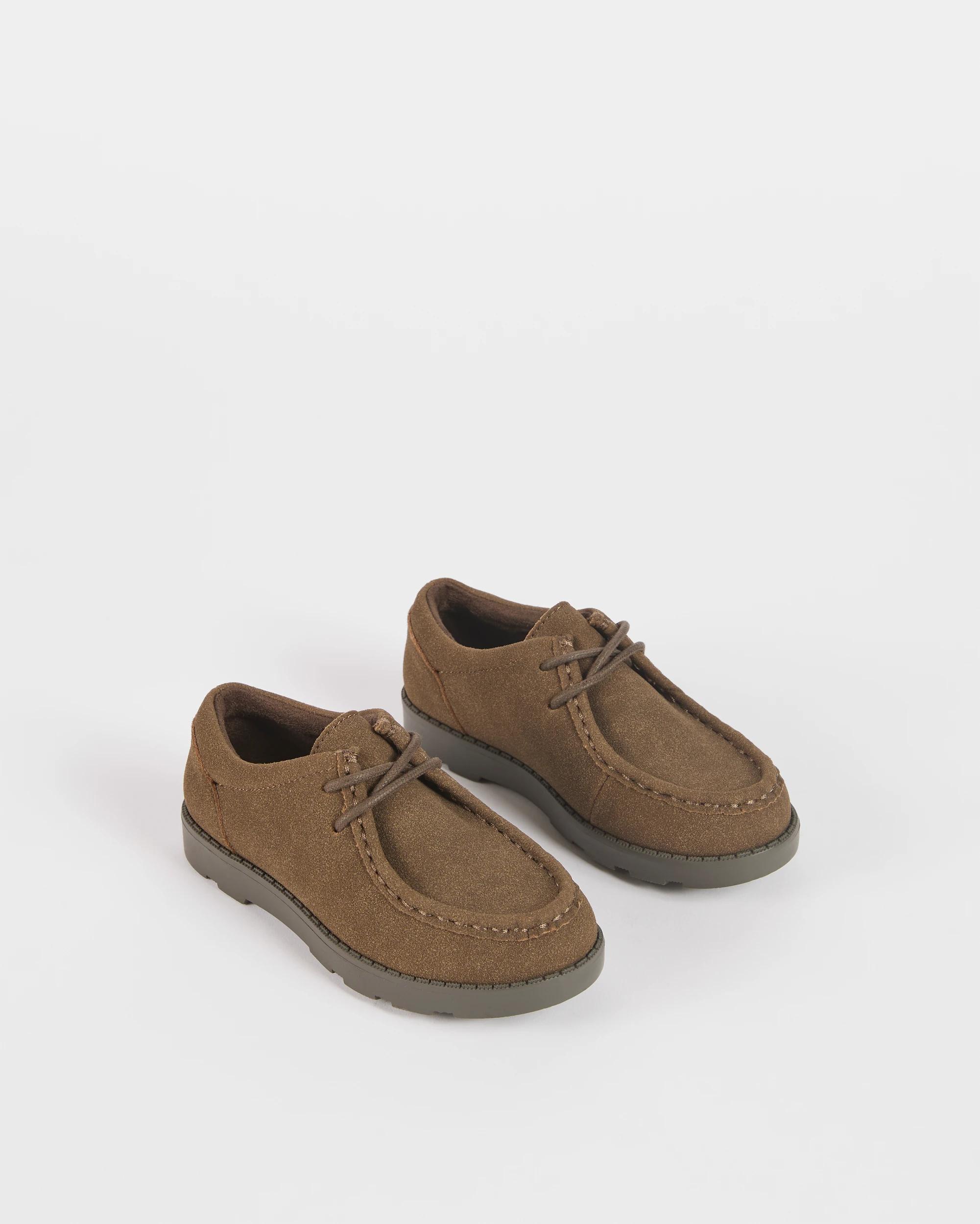 2 Target Kids Fashion Mocc Shoe TAUPE, 2 of 3