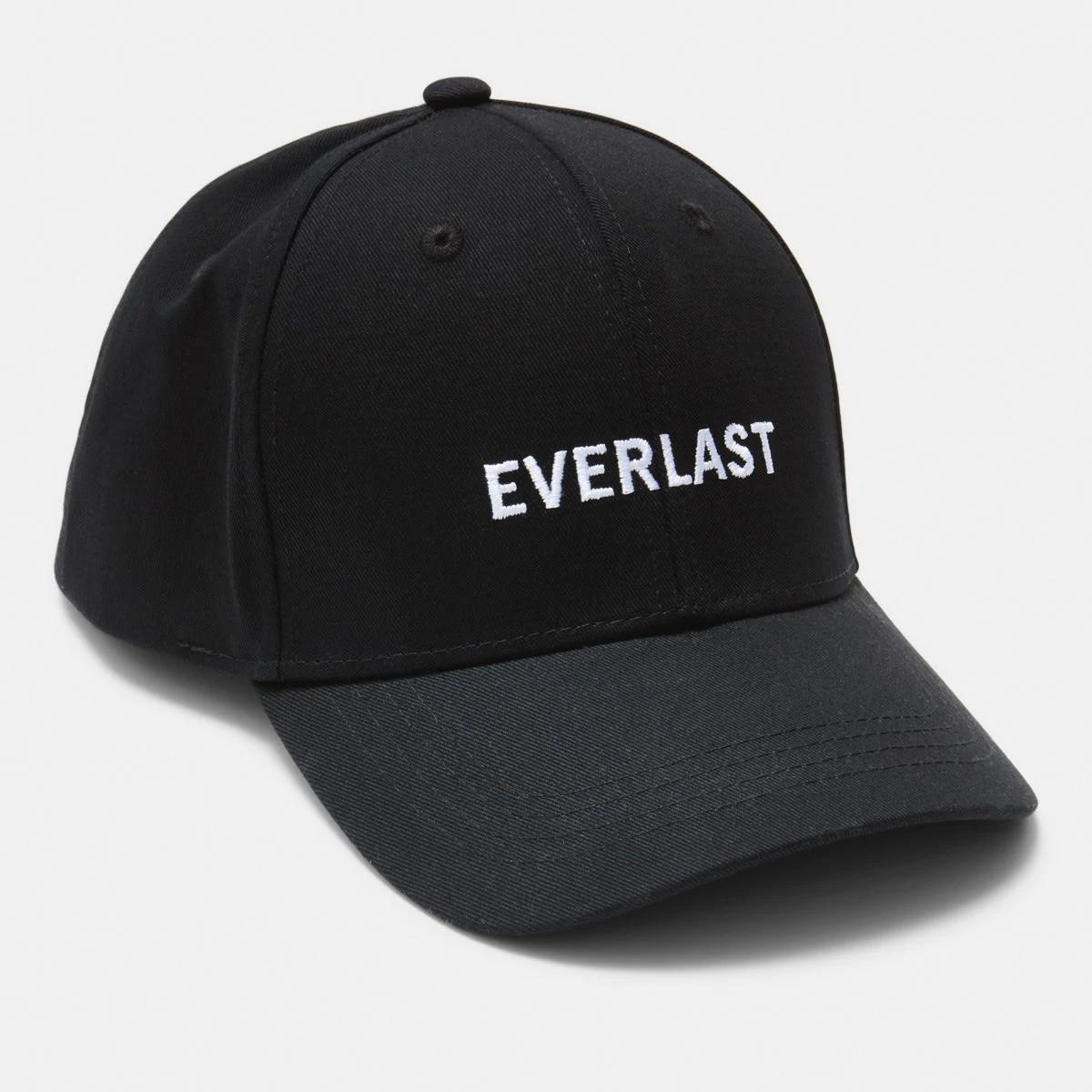 1 Everlast Mens Classic Cap EVERLAST BLACK, 1 of 4