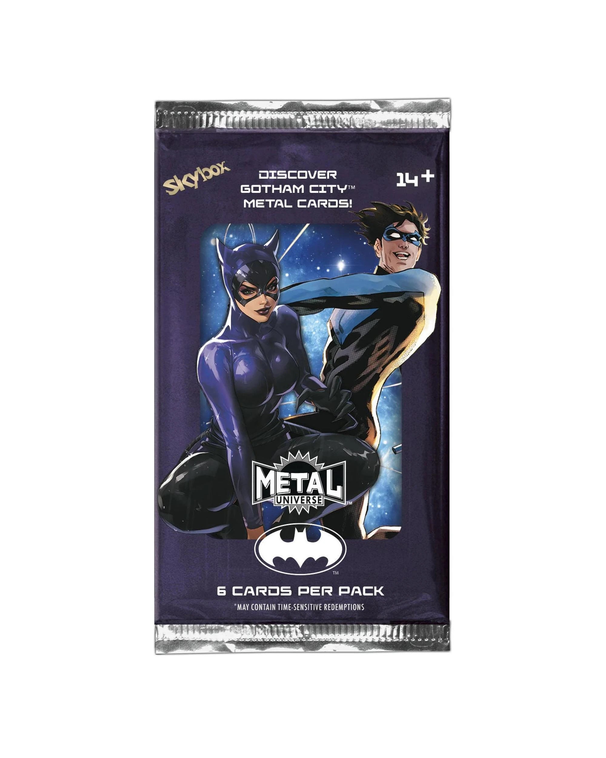 1 Upper Deck 2025 DC Skybox Metal Universe Batman Hobby Pack, 1 of 5