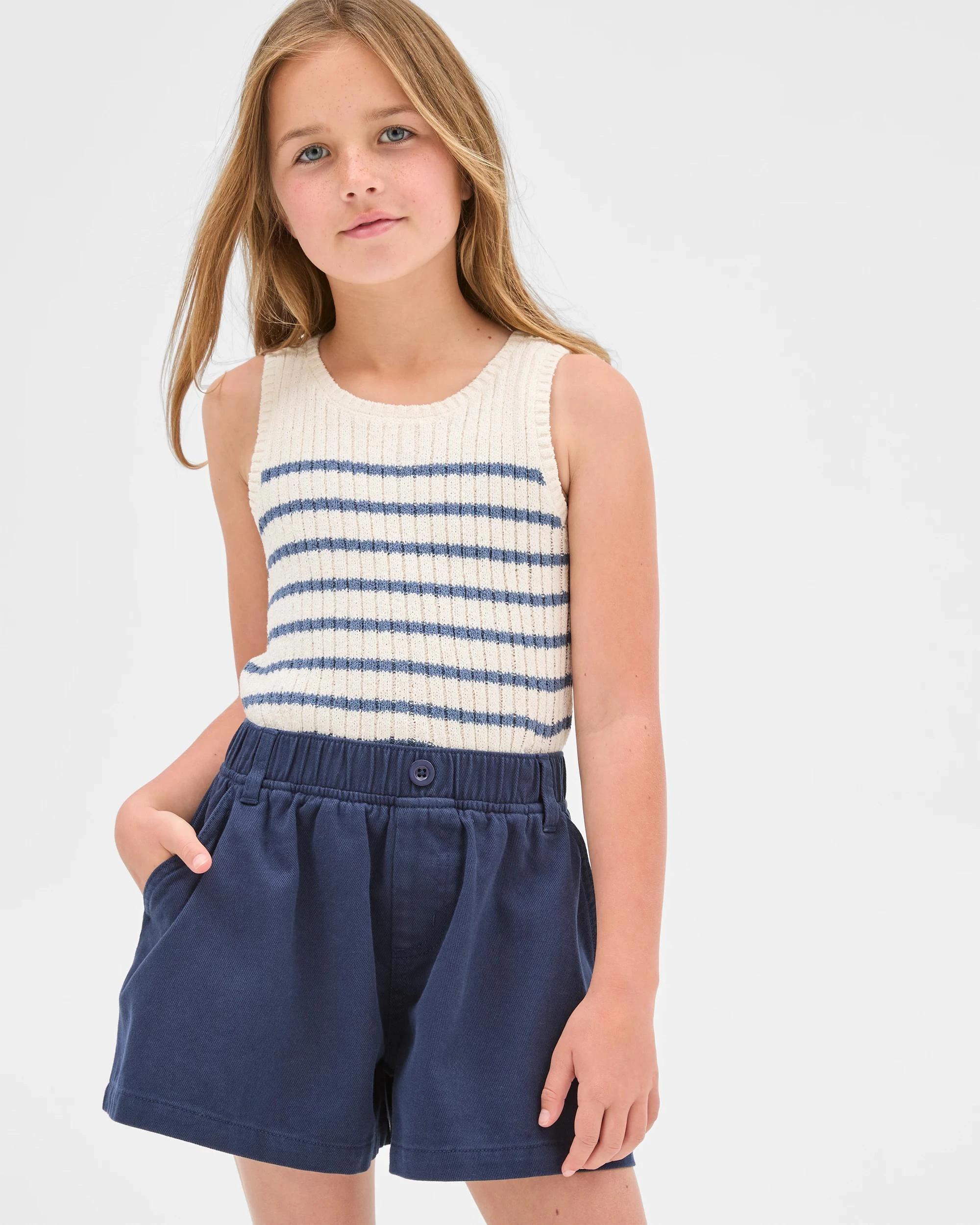 1 Target Denim Swing Shorts NAVY BLUE, 1 of 6