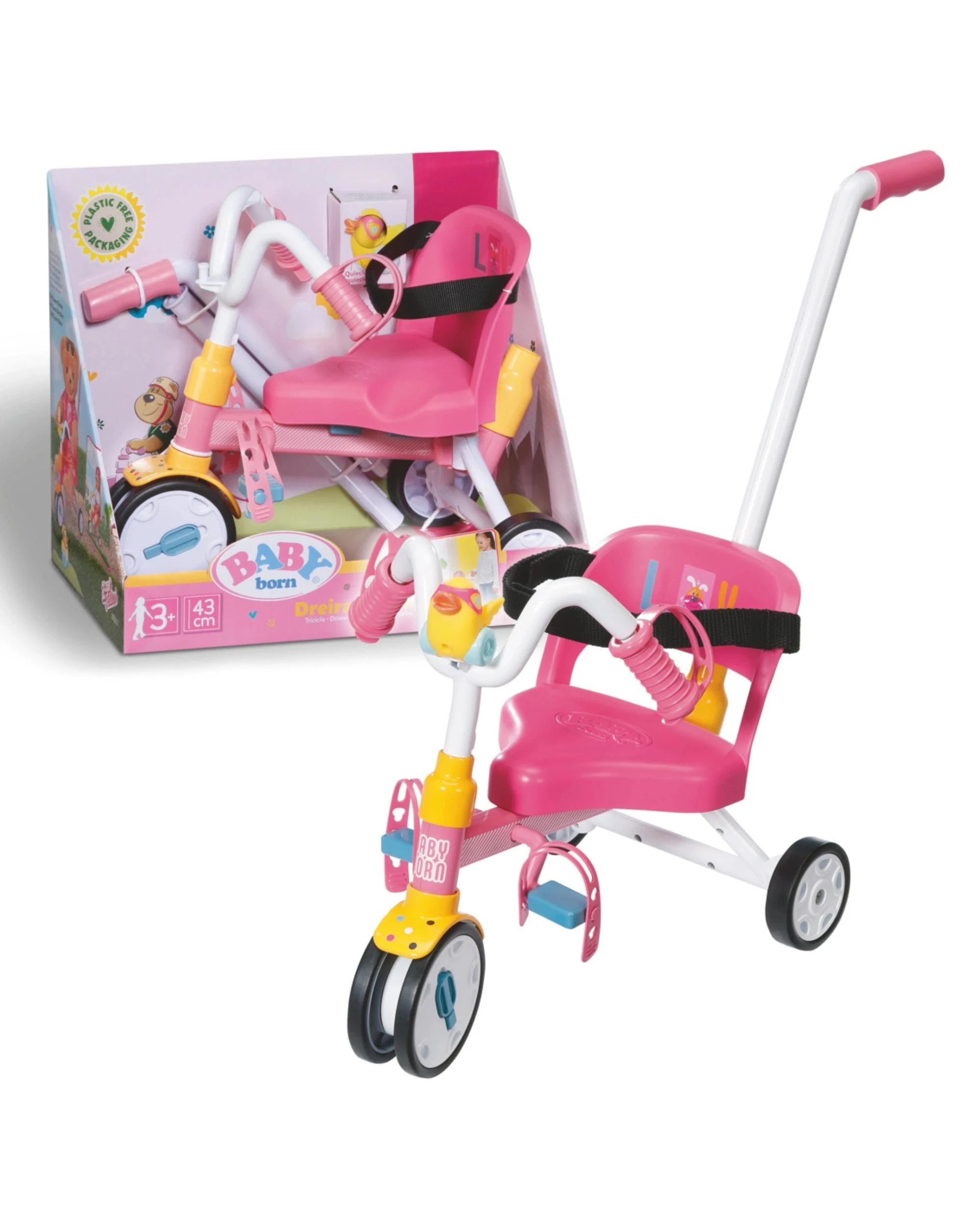 1 BABY born Trike - Pink, 1 of 4
