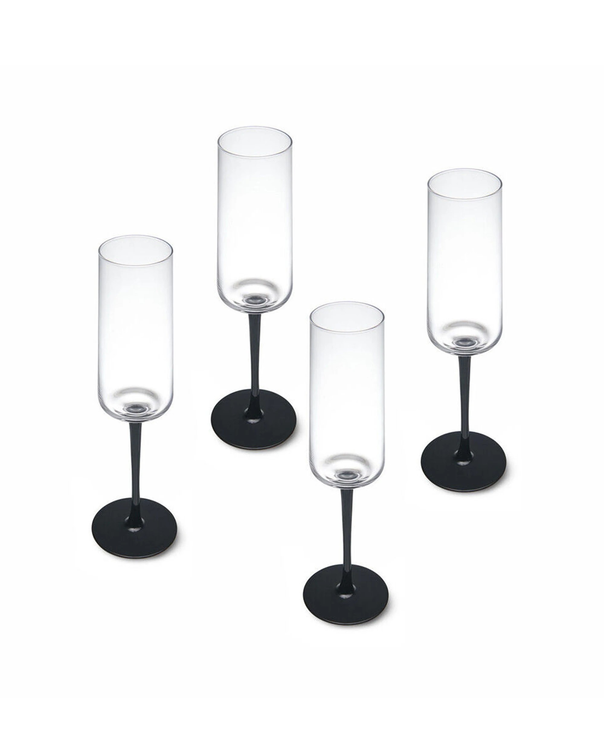 4 Mikasa 4pc Palermo Crystal Champagne Flute Set 250ml - Clear, 4 of 6