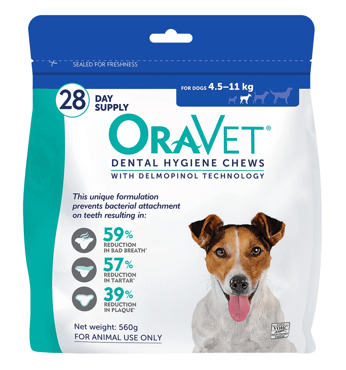 1 Oravet Dental Hygiene Chews For Small Dogs - 28 Chews, 1 of 1