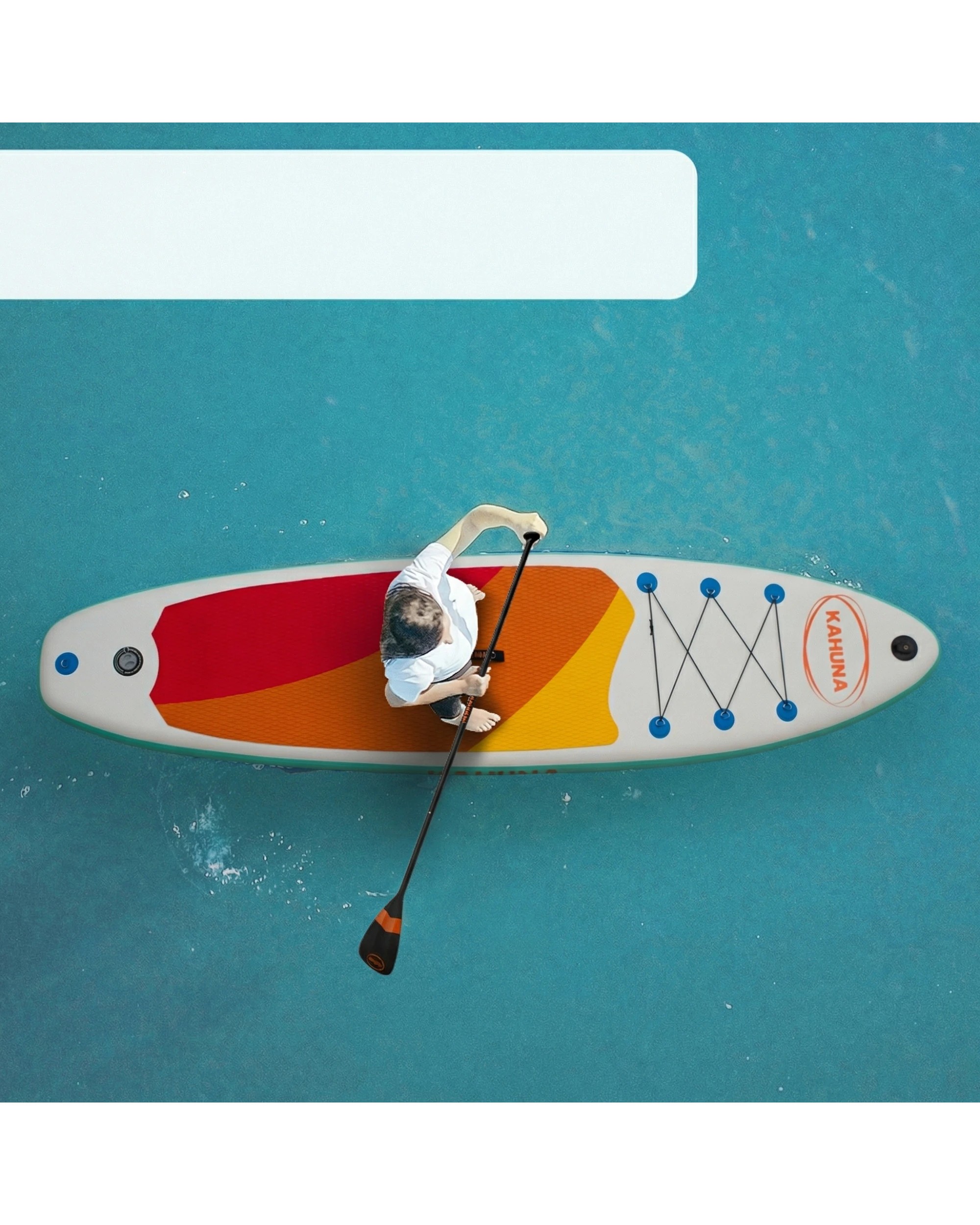 8 Kahuna Hana Adjustable Paddle for Stand Up Paddle Boards - Black, 8 of 9