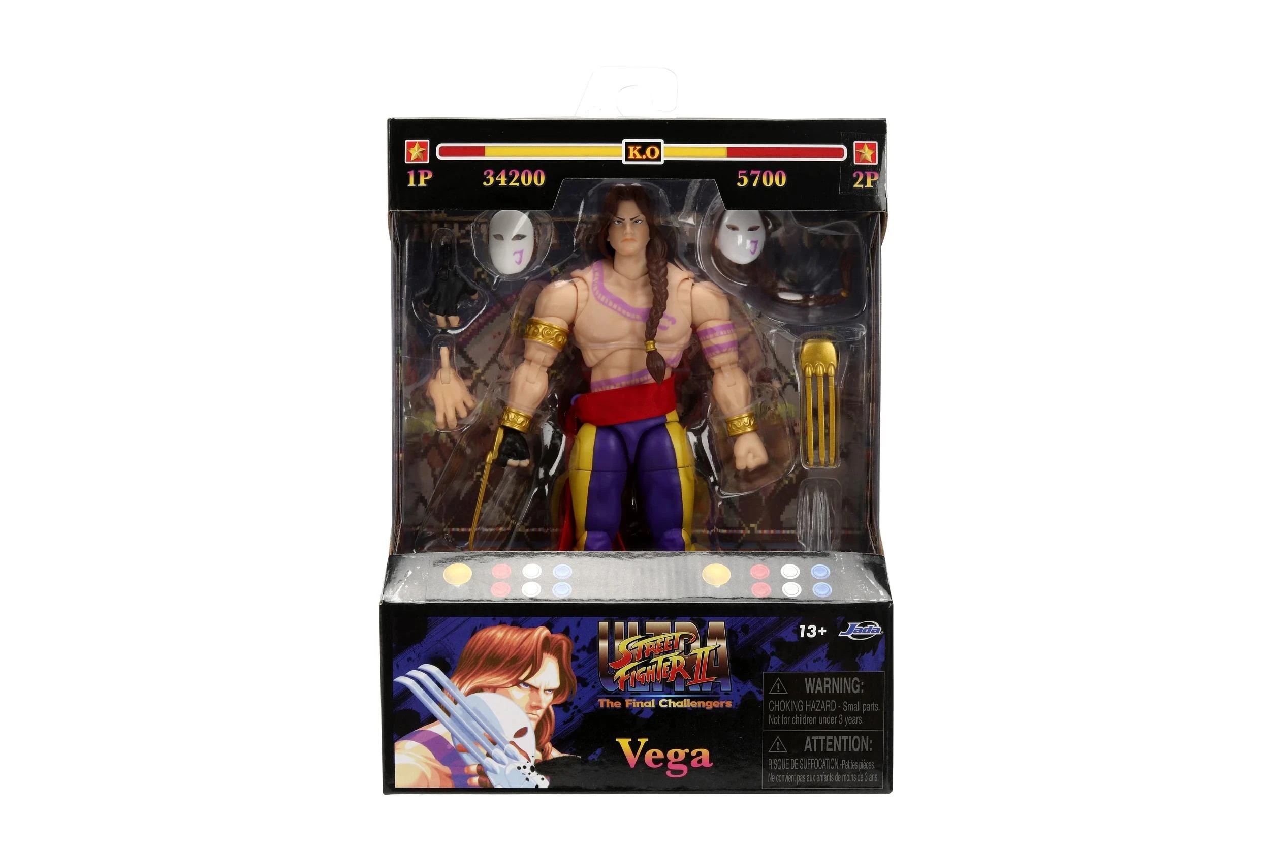 1 Jada Toys Street Fighter Action Figure - Assorted - Multi, 1 of 9
