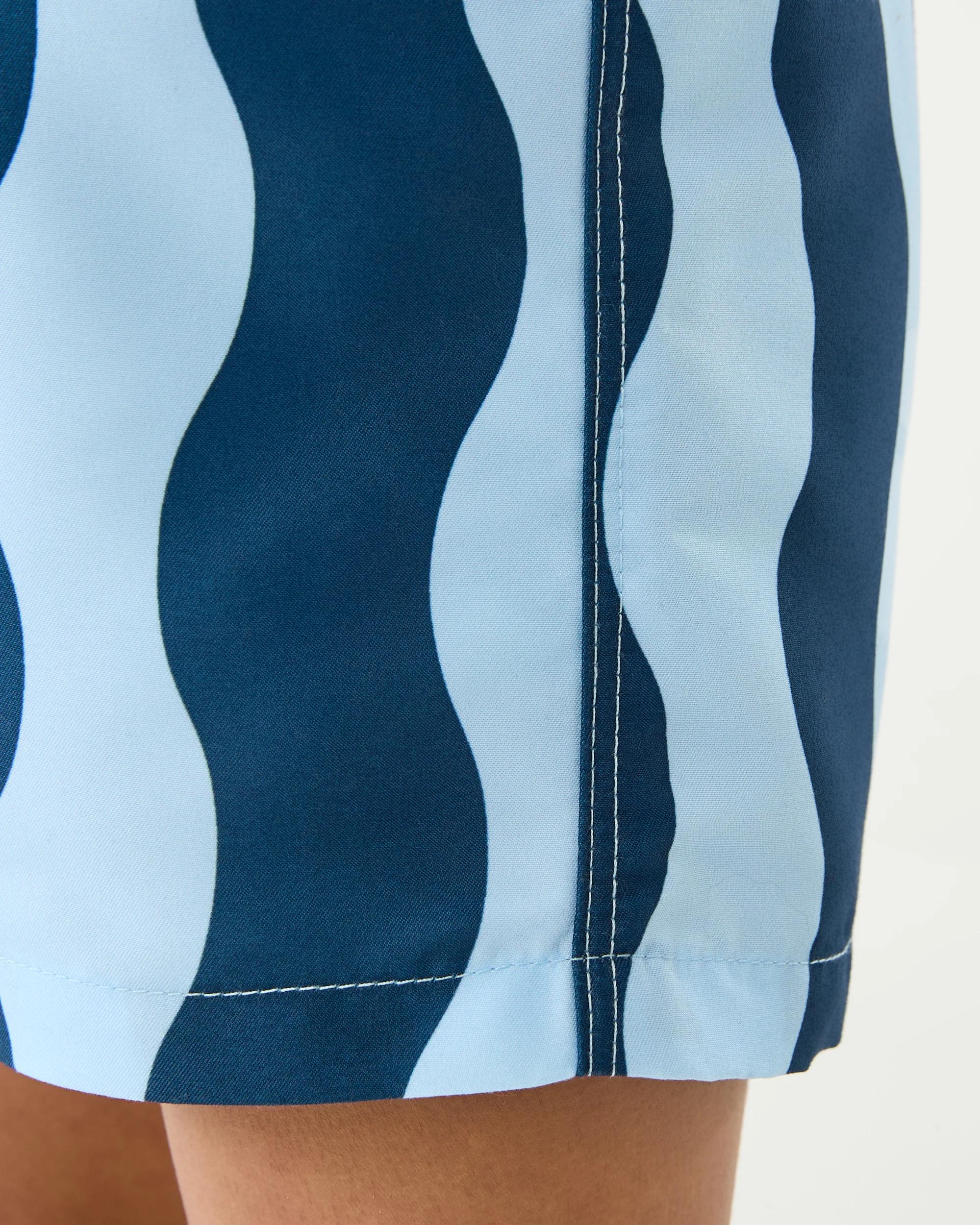 4 Printed Boardshorts Blu Waves, 4 of 6