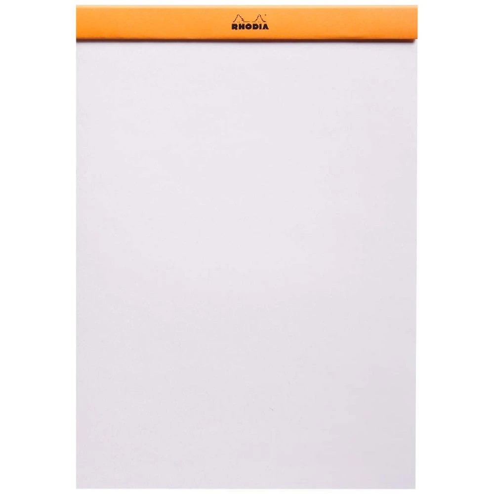2 Rhodia No. 18 A4 Plain Pad Orange 80 Sheets, 2 of 4