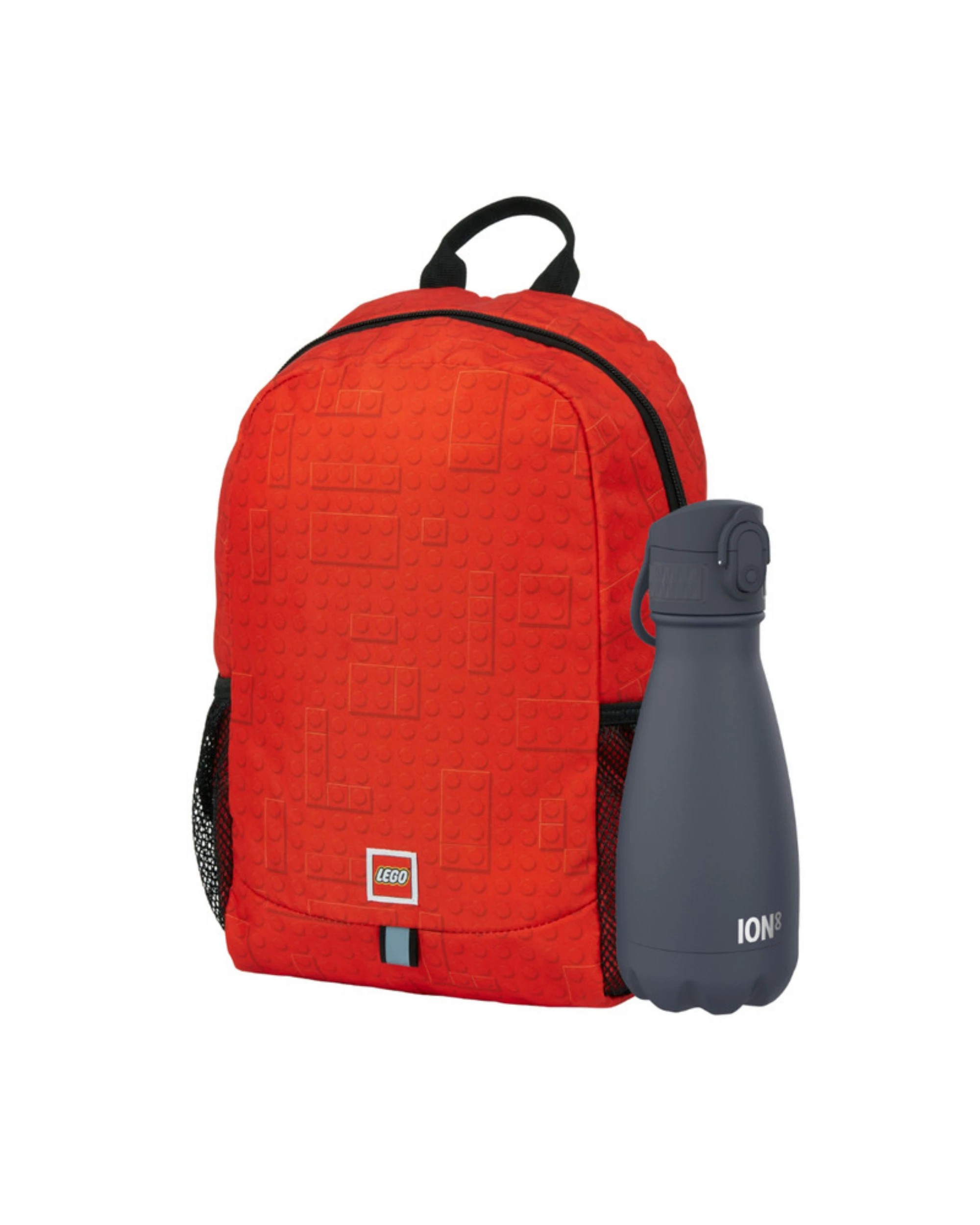 1 LEGO Kids Red Backpack with ION8 Bottle - Multi, 1 of 1
