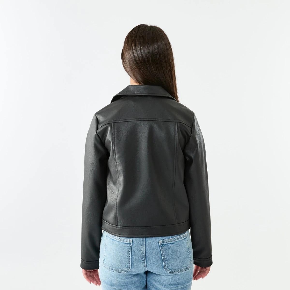 3 Biker Jacket Black, 3 of 10