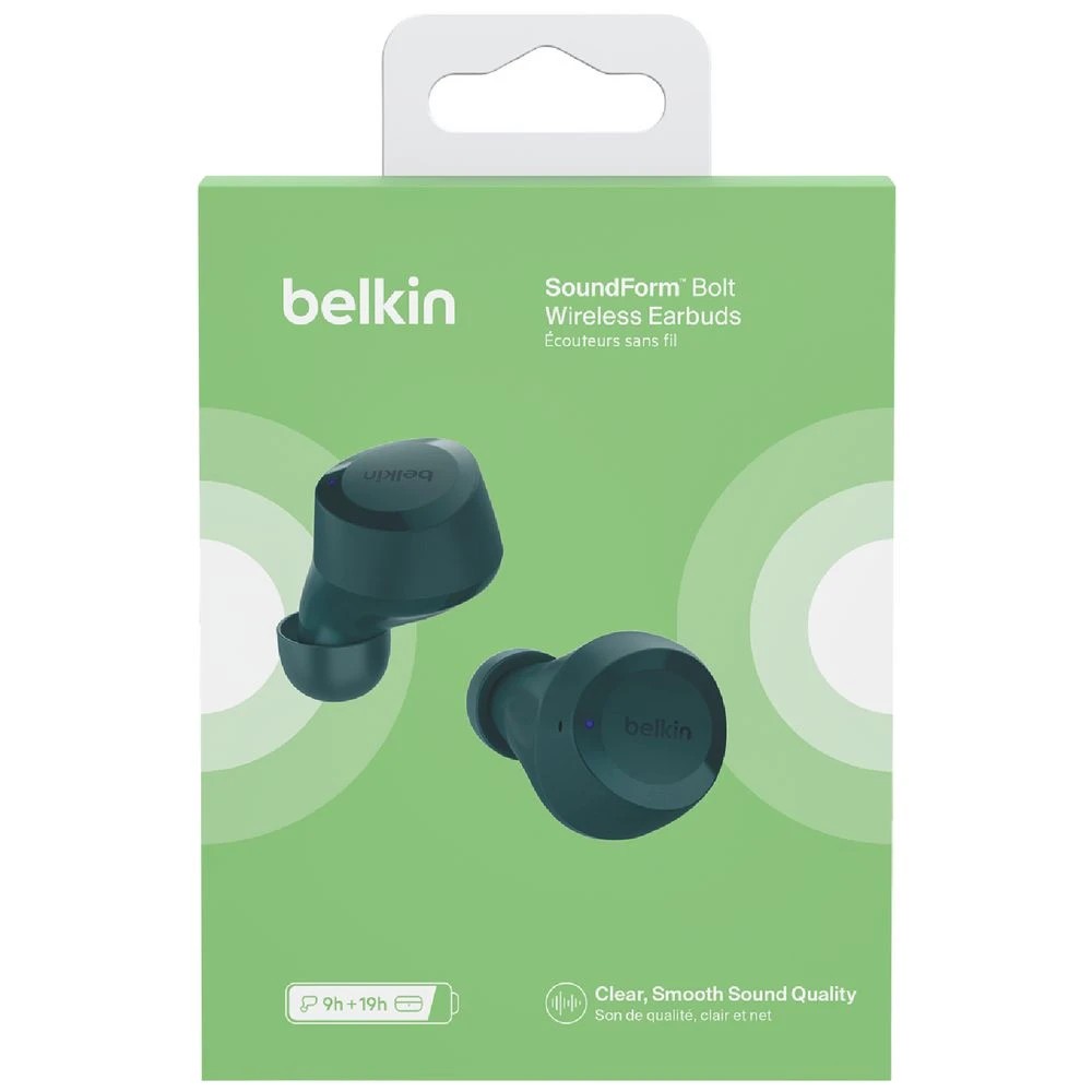 7 Belkin SoundForm Bolt 2 True Wireless Headphones Teal, 7 of 7