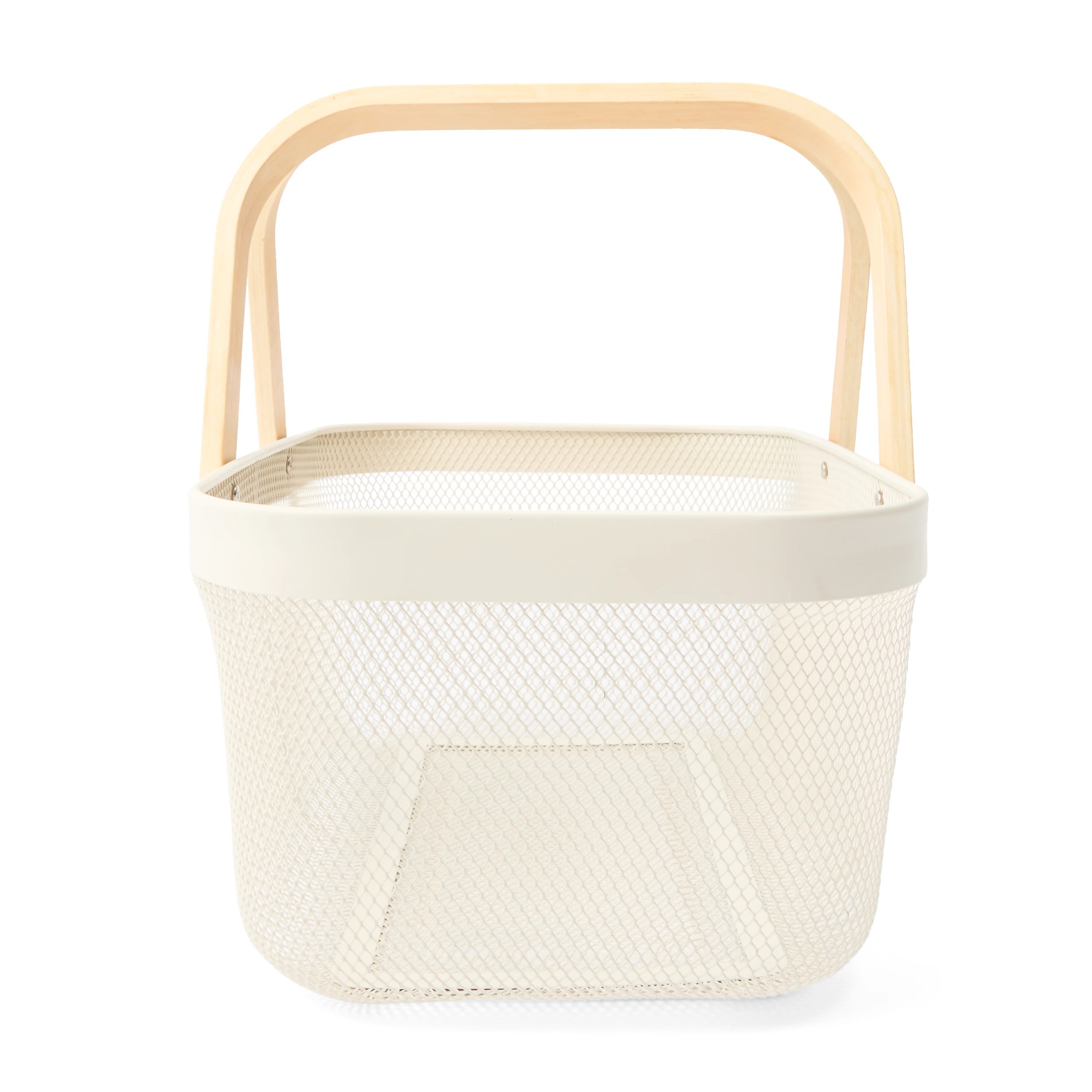 5 Mesh Basket - Large, White, 5 of 7