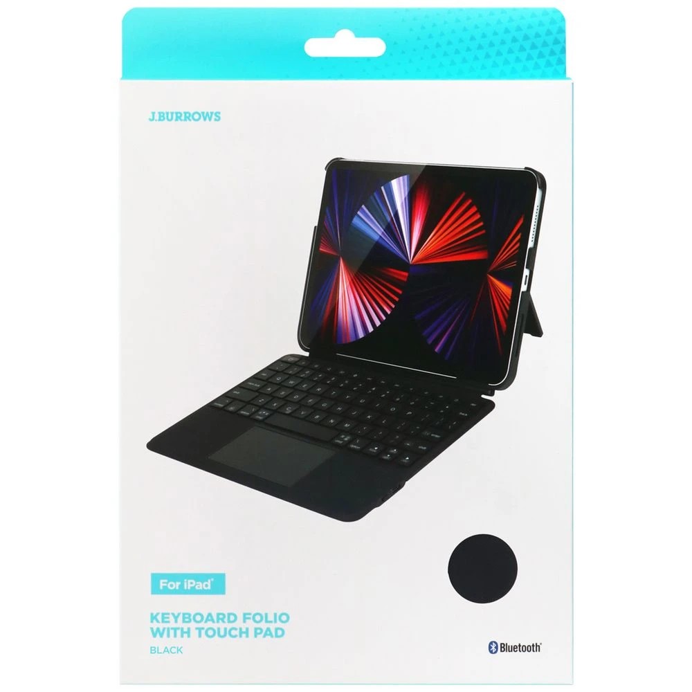 7 J.Burrows Keyboard Folio iPad A16/10th Gen/Air/Pro 11" Black, 7 of 7