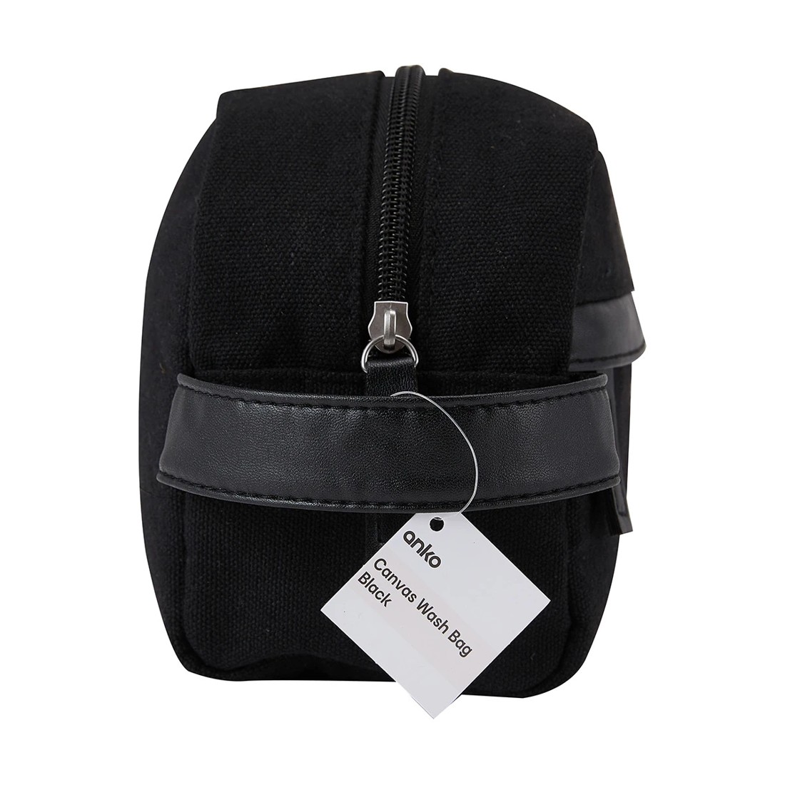 8 Canvas Washbag - Black, 8 of 8