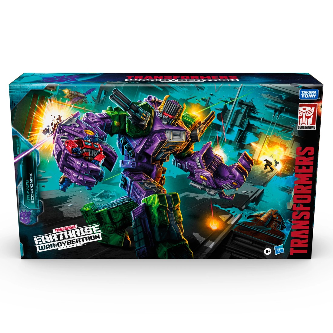 10 Transformers Generations War for Cybertron: Earthrise Titan Scorponok Action Figure, 10 of 10