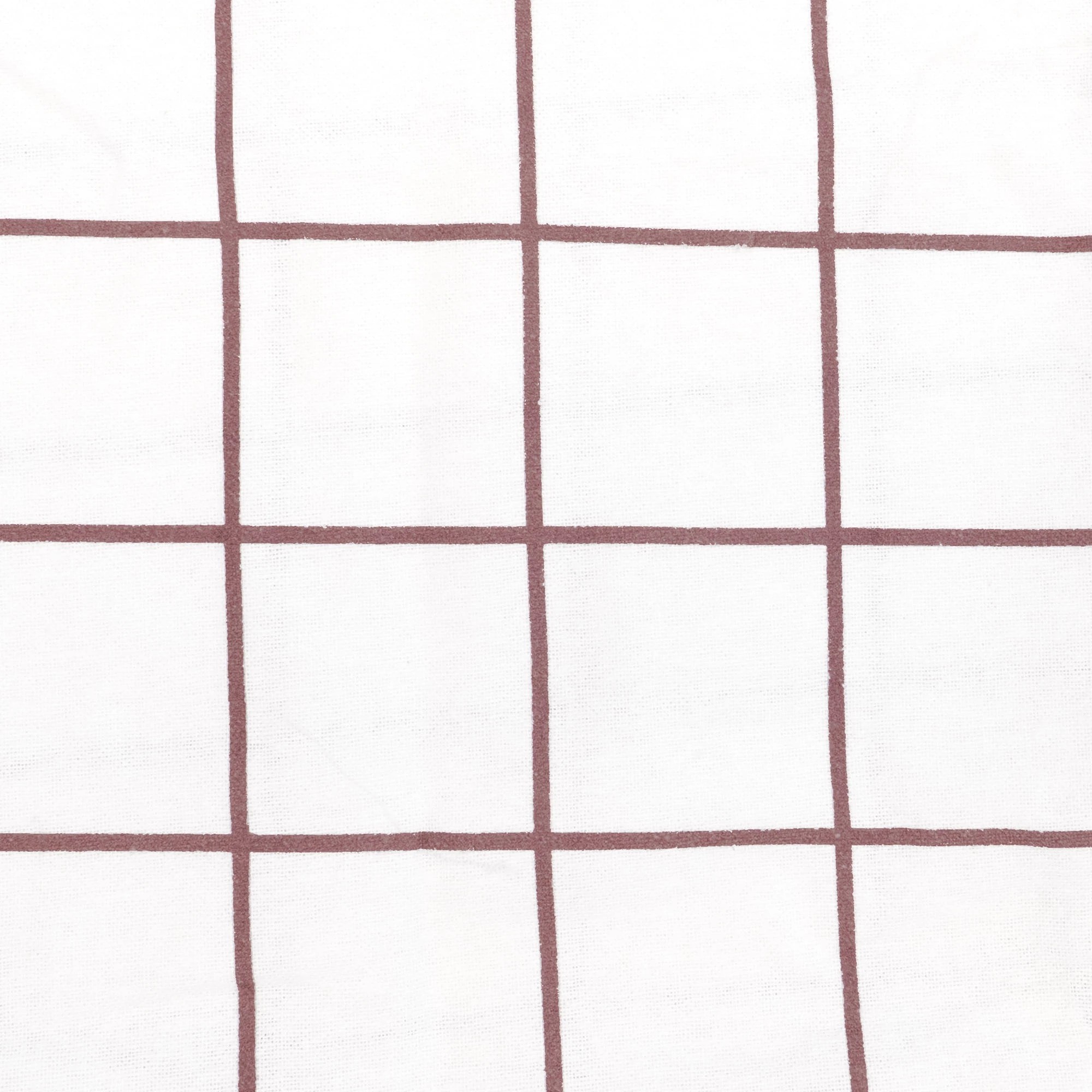 3 Bambury Grid  Brushed Cotton 160GSM Flannelette Sheet Set   Boysenberry - King Single Bed - Red, 3 of 3