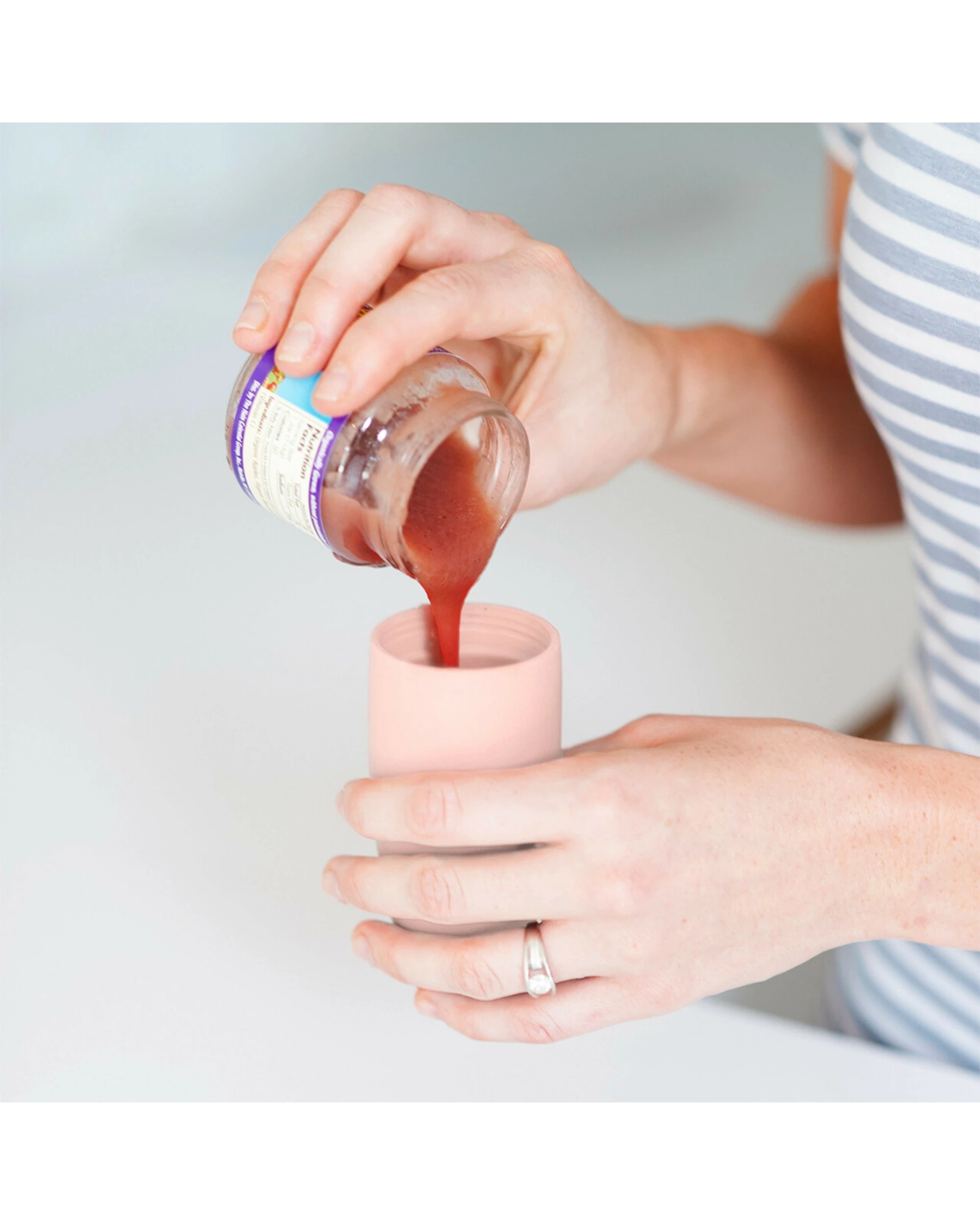 2 Boon Squirt Baby Food Dispensing Spoon Blush - Pink, 2 of 3