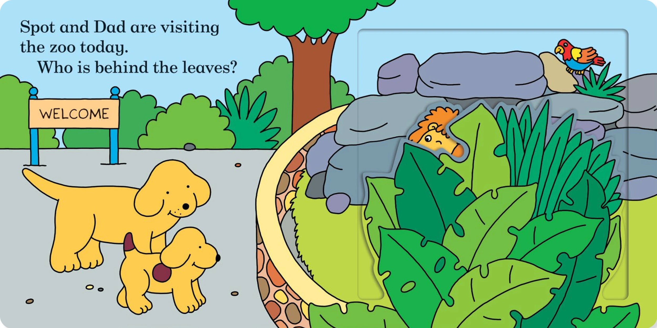 2 Who Is At The Zoo Spot by Eric Hill - Book, 2 of 4