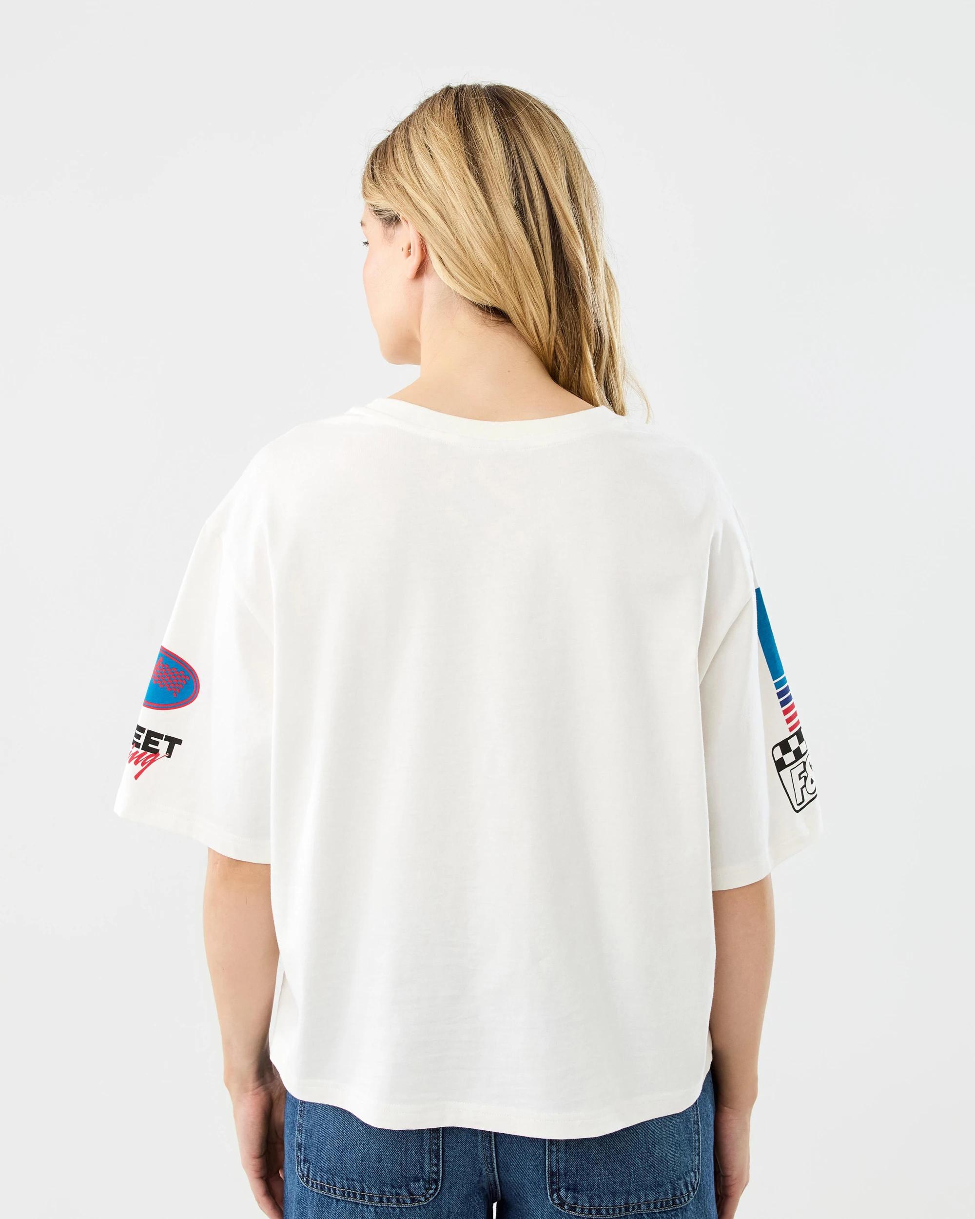 3 Fast & Furious License Short Sleeve Oversized Chopped T-shirt Ffwomens, 3 of 8