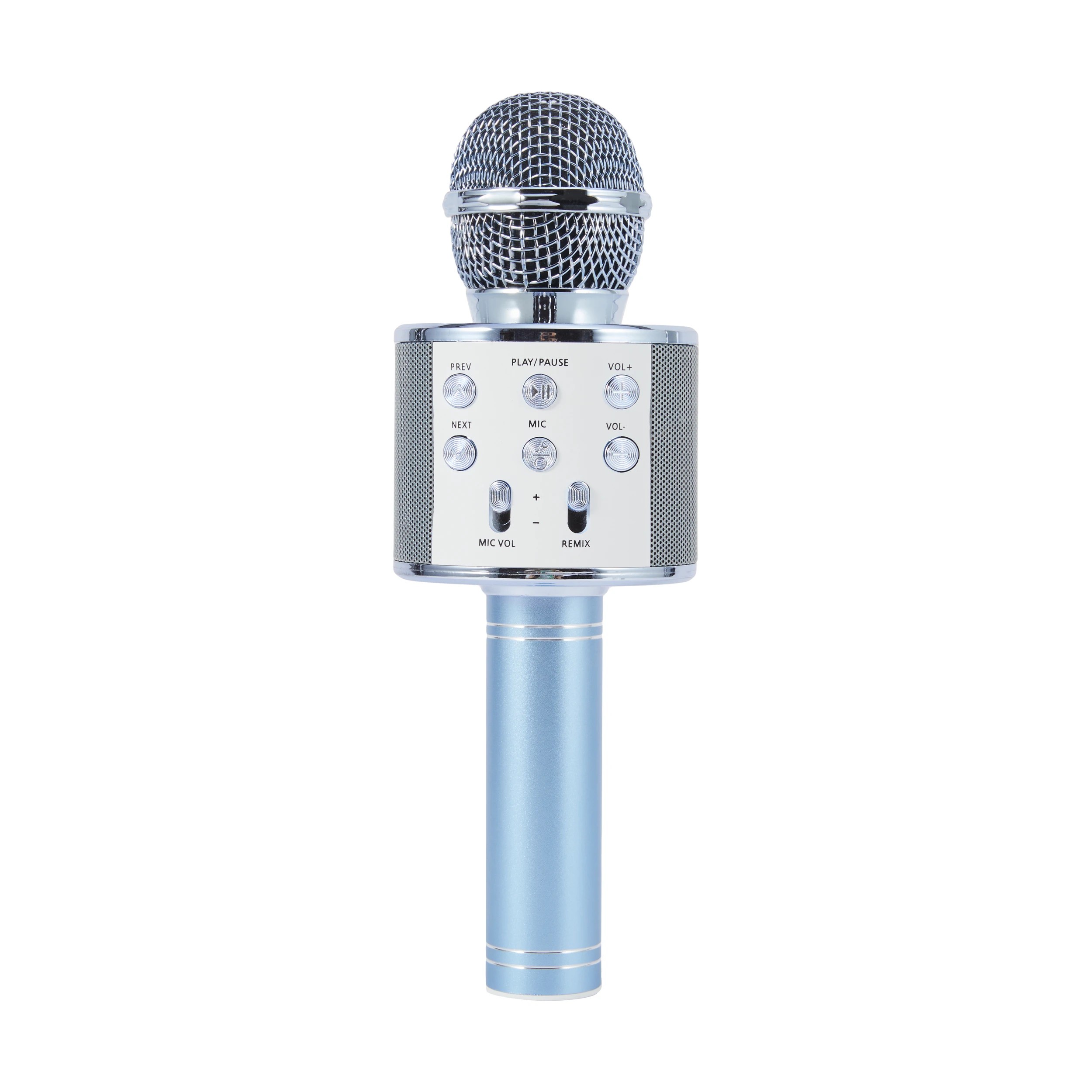 1 Karaoke Bluetooth Microphone - Blue, 1 of 9
