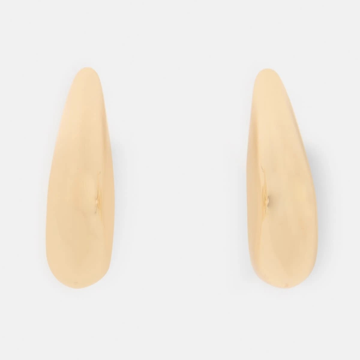 3 Geometric Teardrop Earrings - Gold Tone, 3 of 5