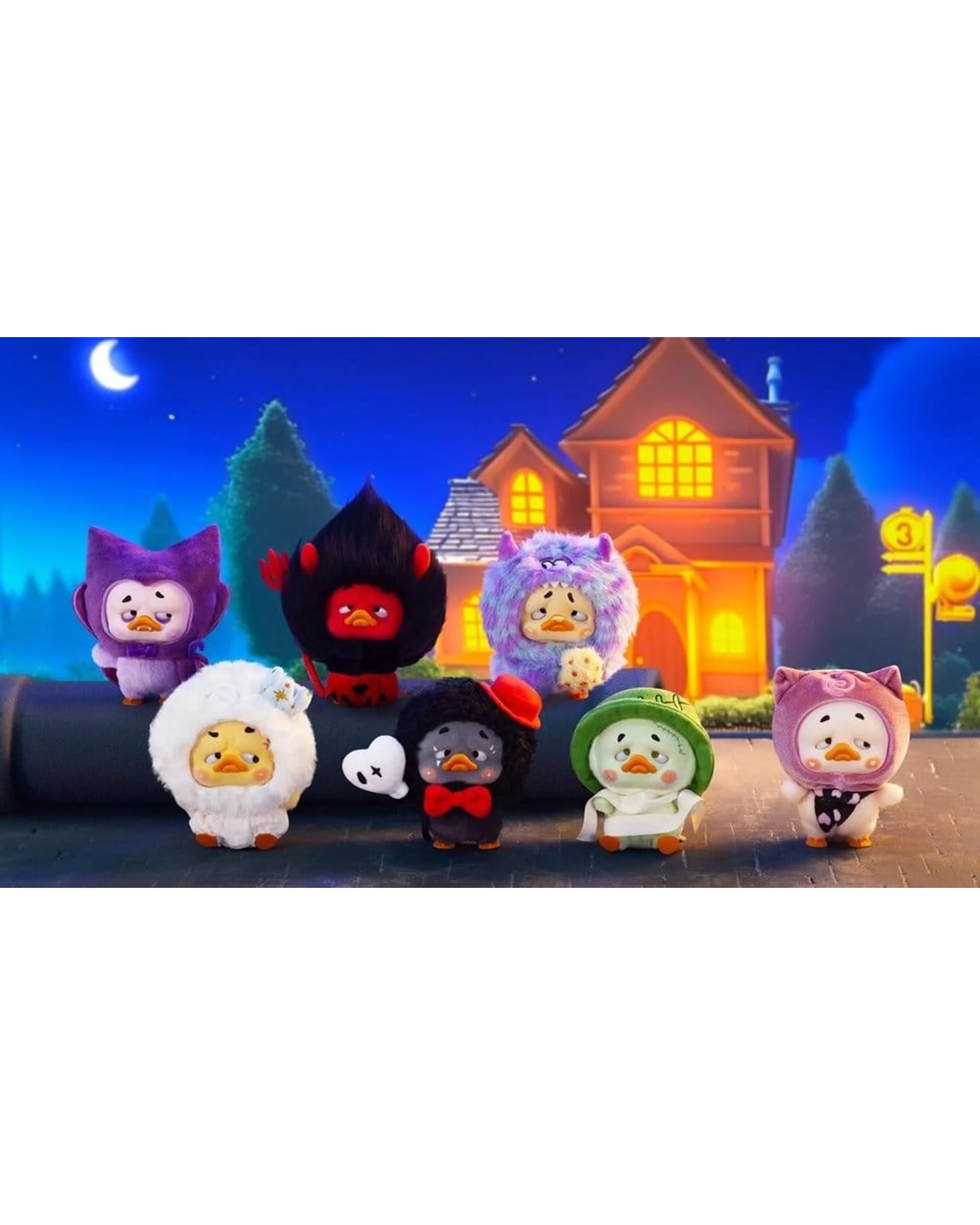 2 Upsetduck Colourful Player Duck Vinyl Plush Blind Box, 2 of 9