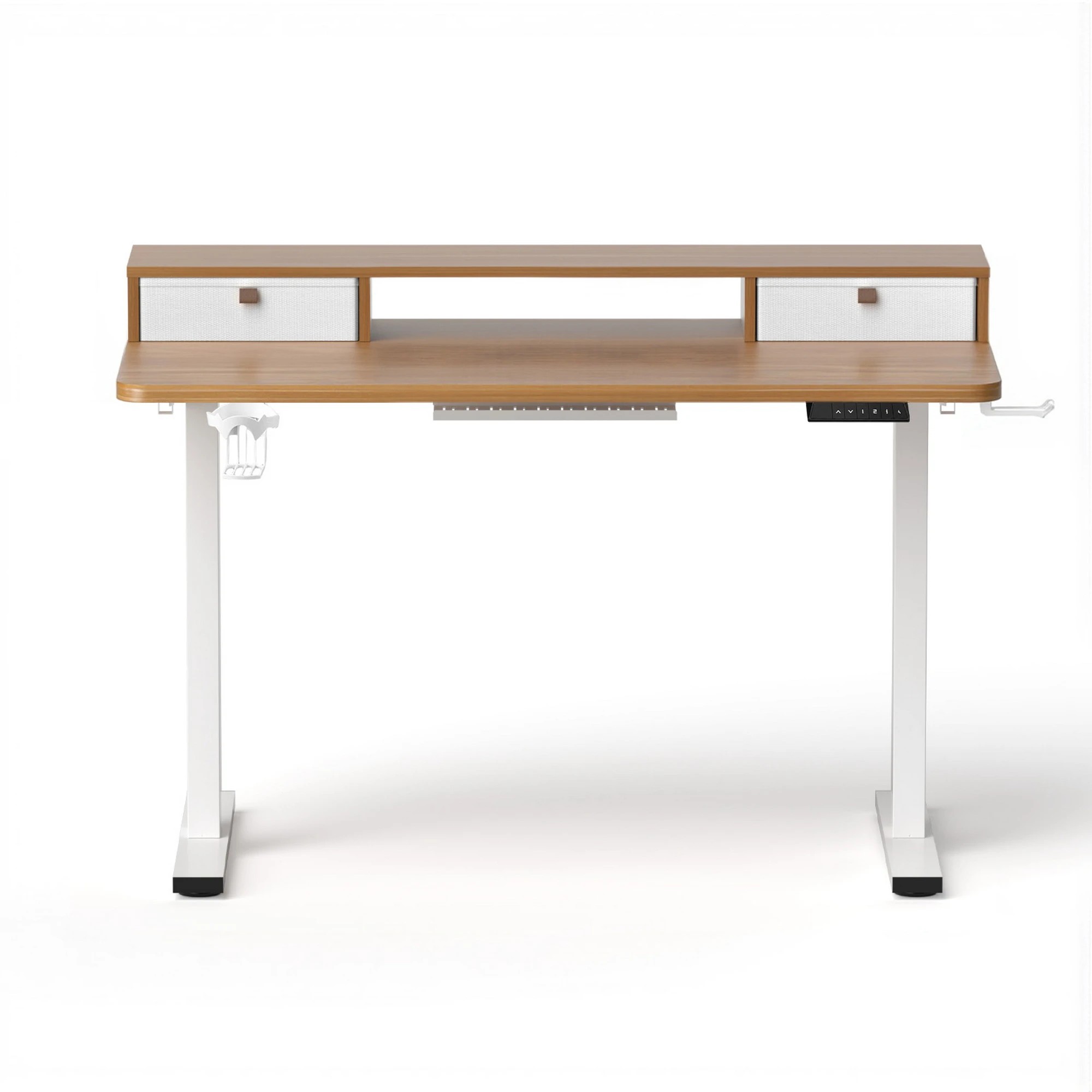 1 Artiss Electric Standing Desk Height Adjustable Sit Stand Desk Home Office - Multi, 1 of 6