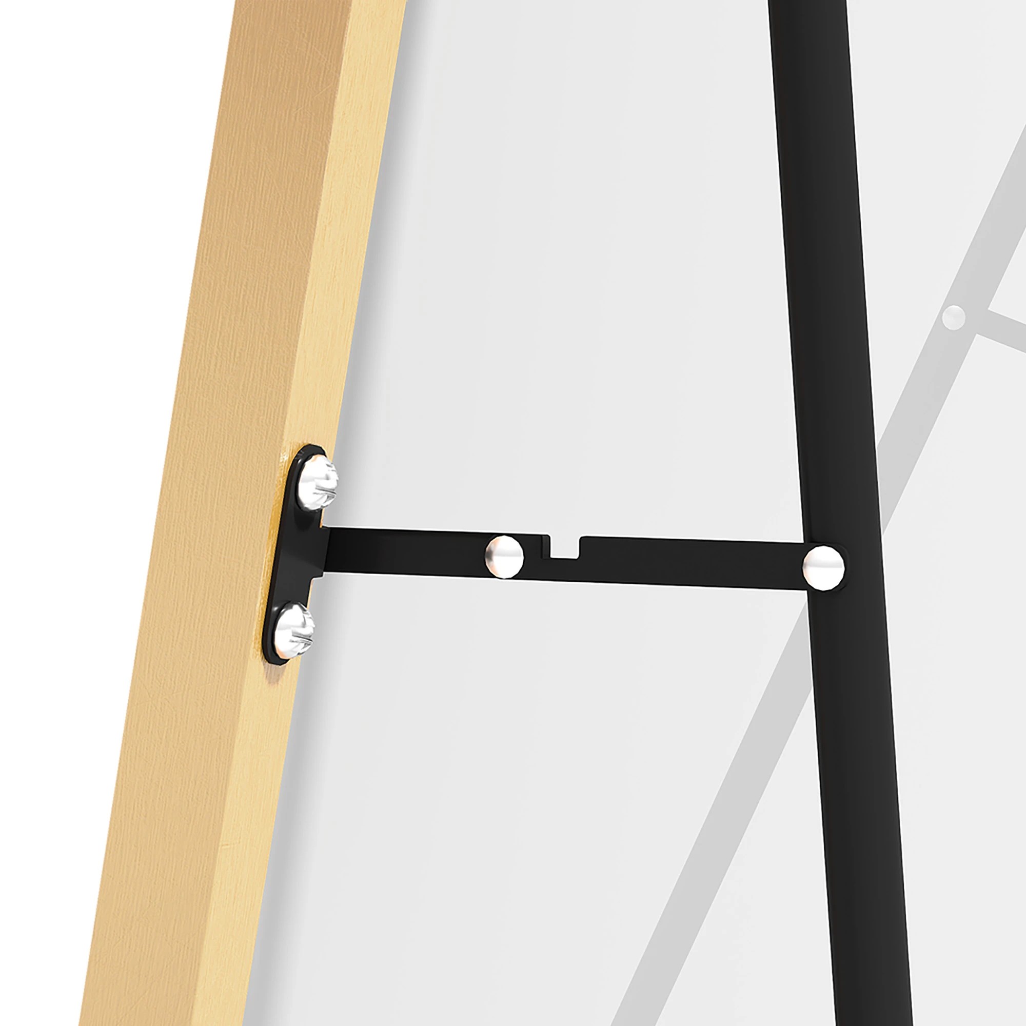 4 Yezi 165cm Full Length Floor Mirror Arched Golden Frame, 4 of 9