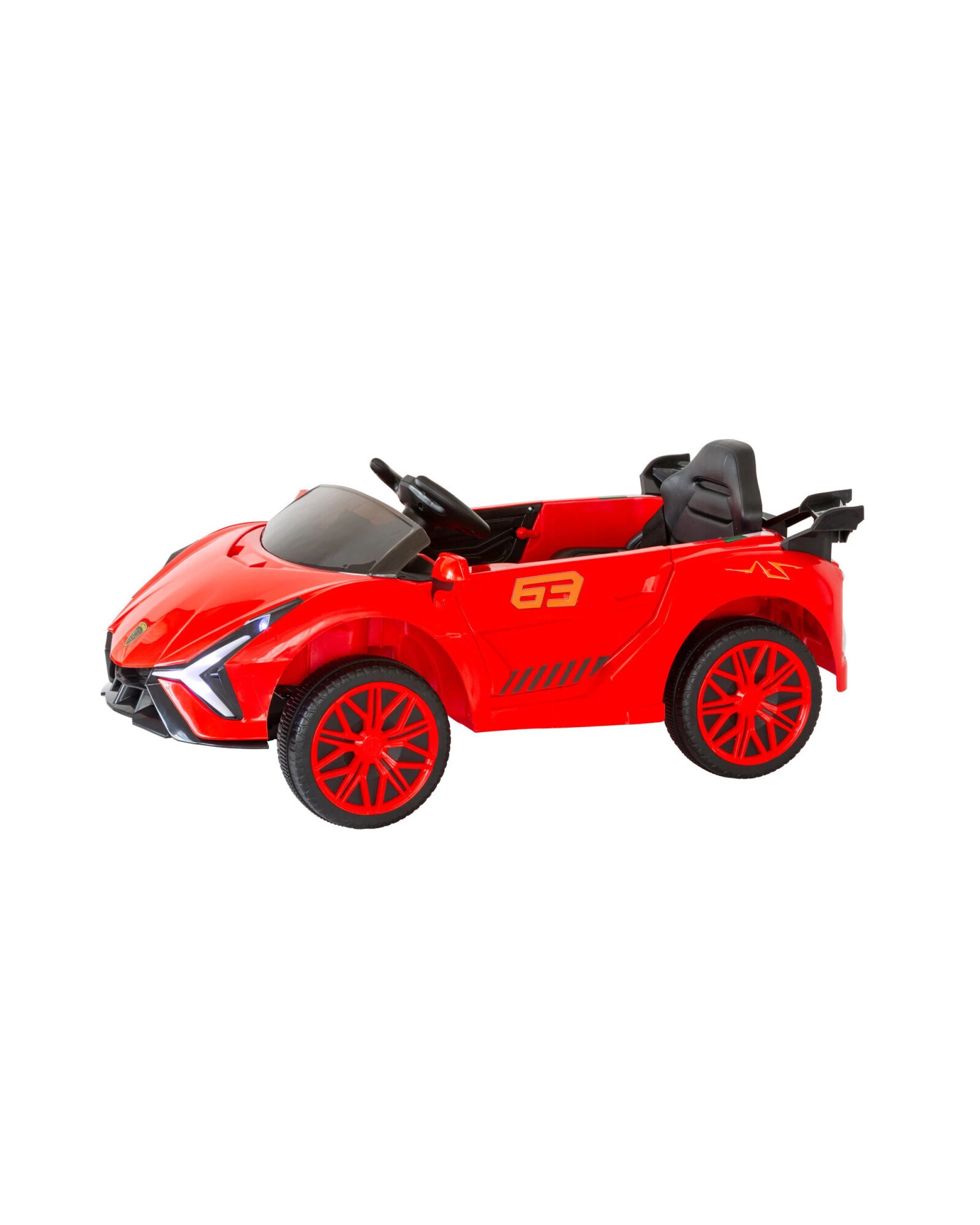 4 Lenoxx Ferrari Inspired 12V Ride-on Electric Car with Remote Control - Red, 4 of 10