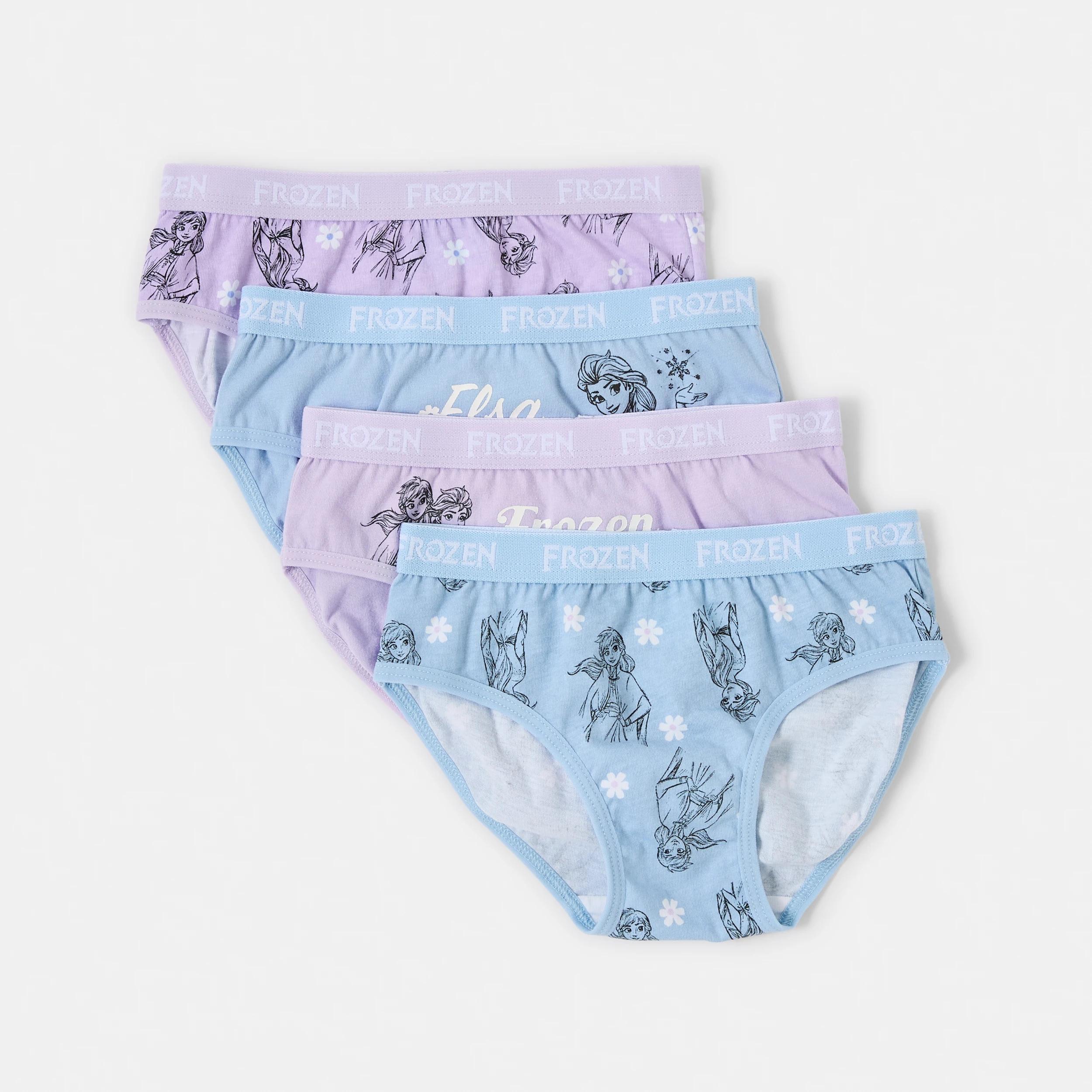 1 4 Pack Disney Frozen License Briefs FROZEN, 1 of 7