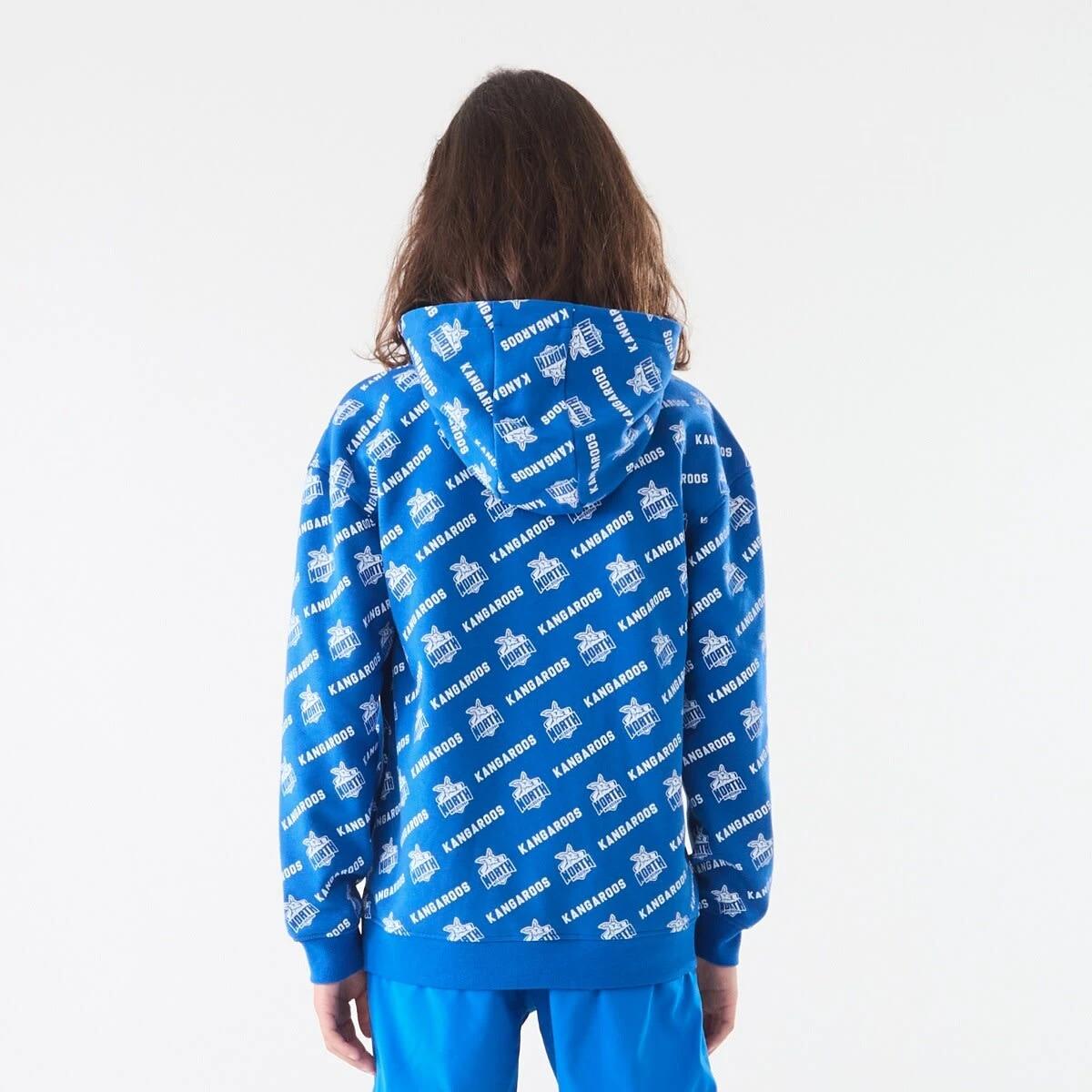 5 Official AFL Kids All Over Print Hoodie Kangaroos, 5 of 10