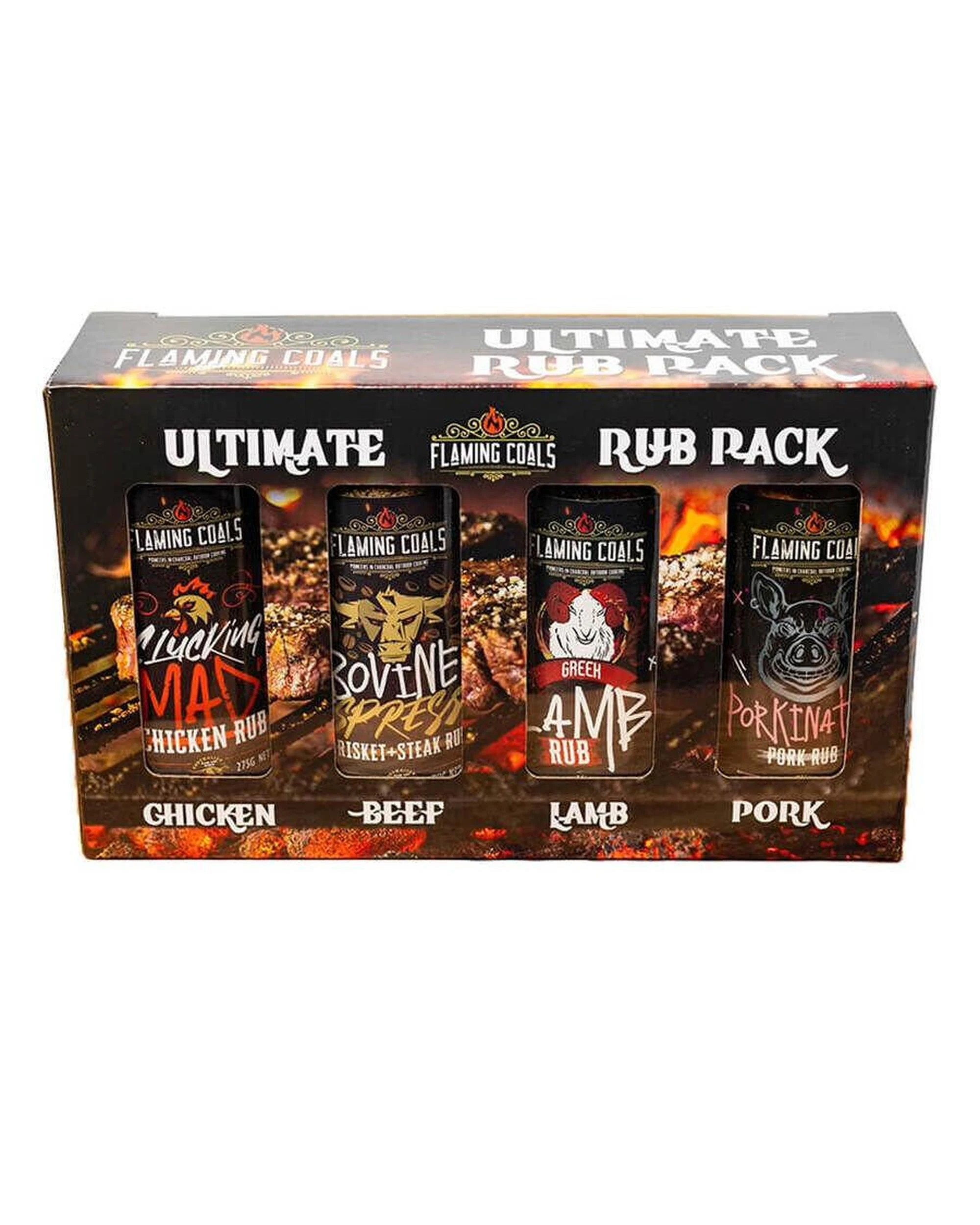 8 Flaming Coals Ultimate 4 Rub Pack - Giftbox Set, 8 of 9