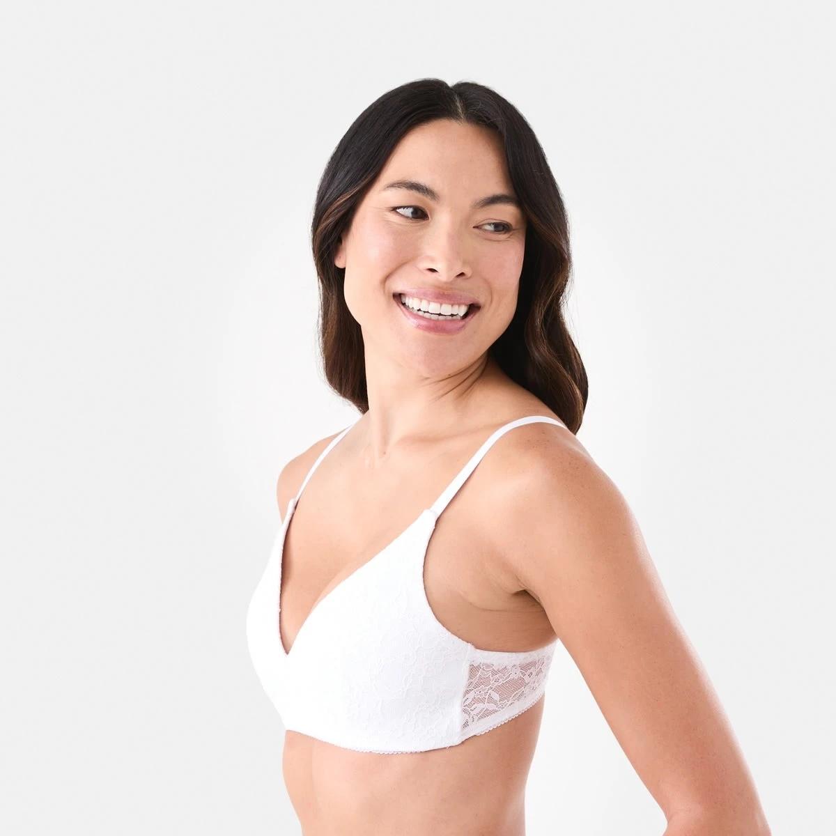 2 Lace Bralette WHITE, 2 of 6