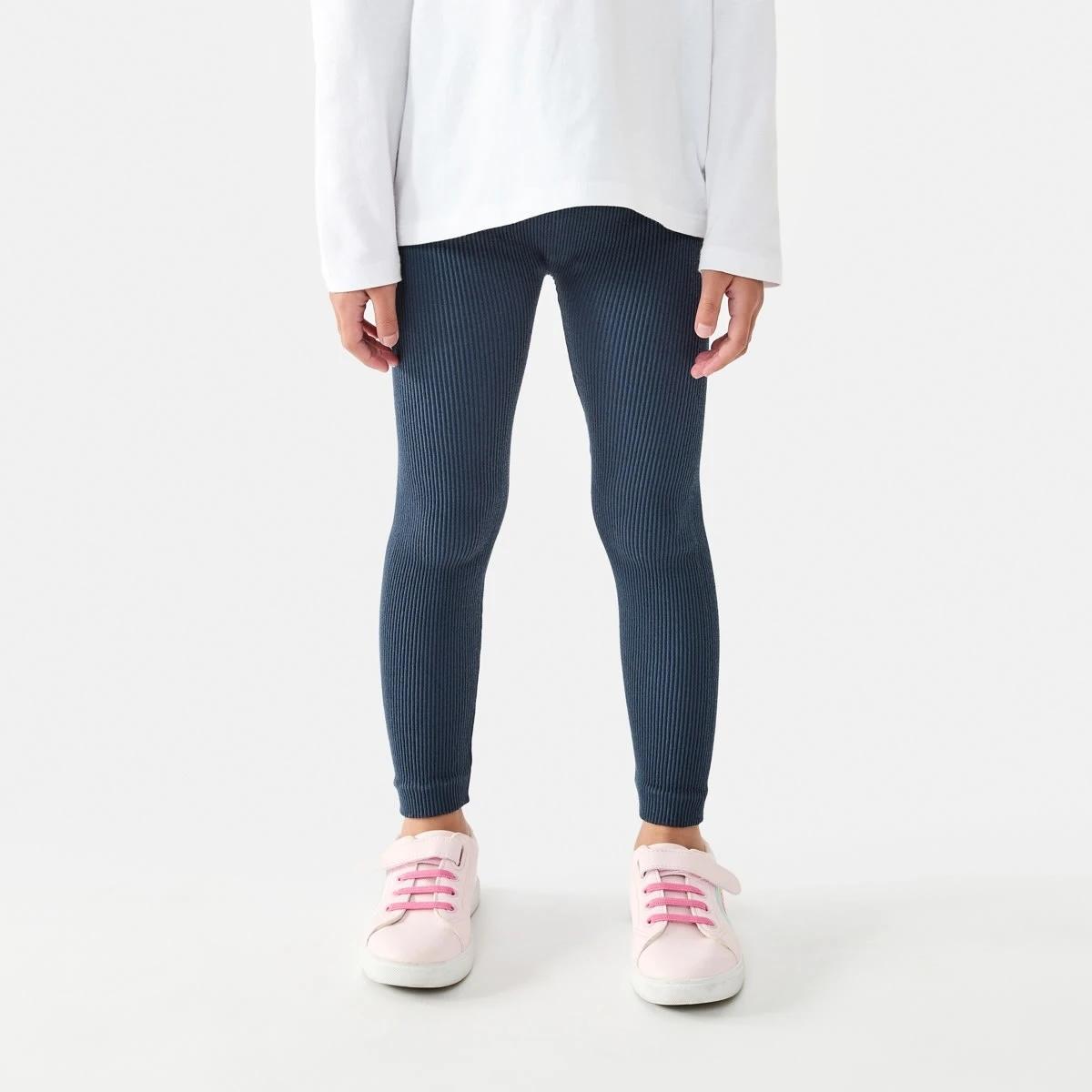 1 Rib Leggings Dress Navy, 1 of 7
