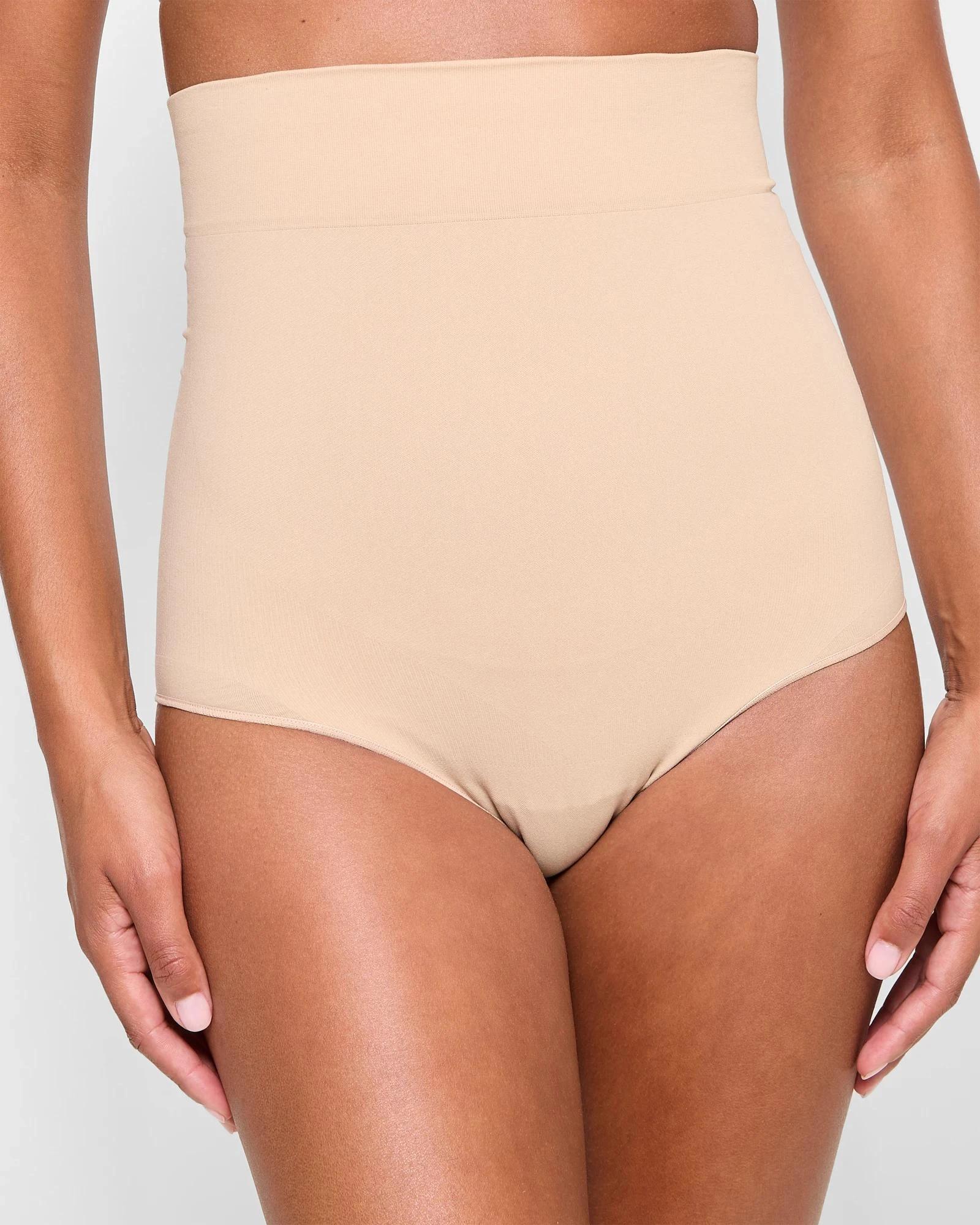 1 Target Woman Seamfree Sculpt High Waisted Full Briefs NUDE, 1 of 4