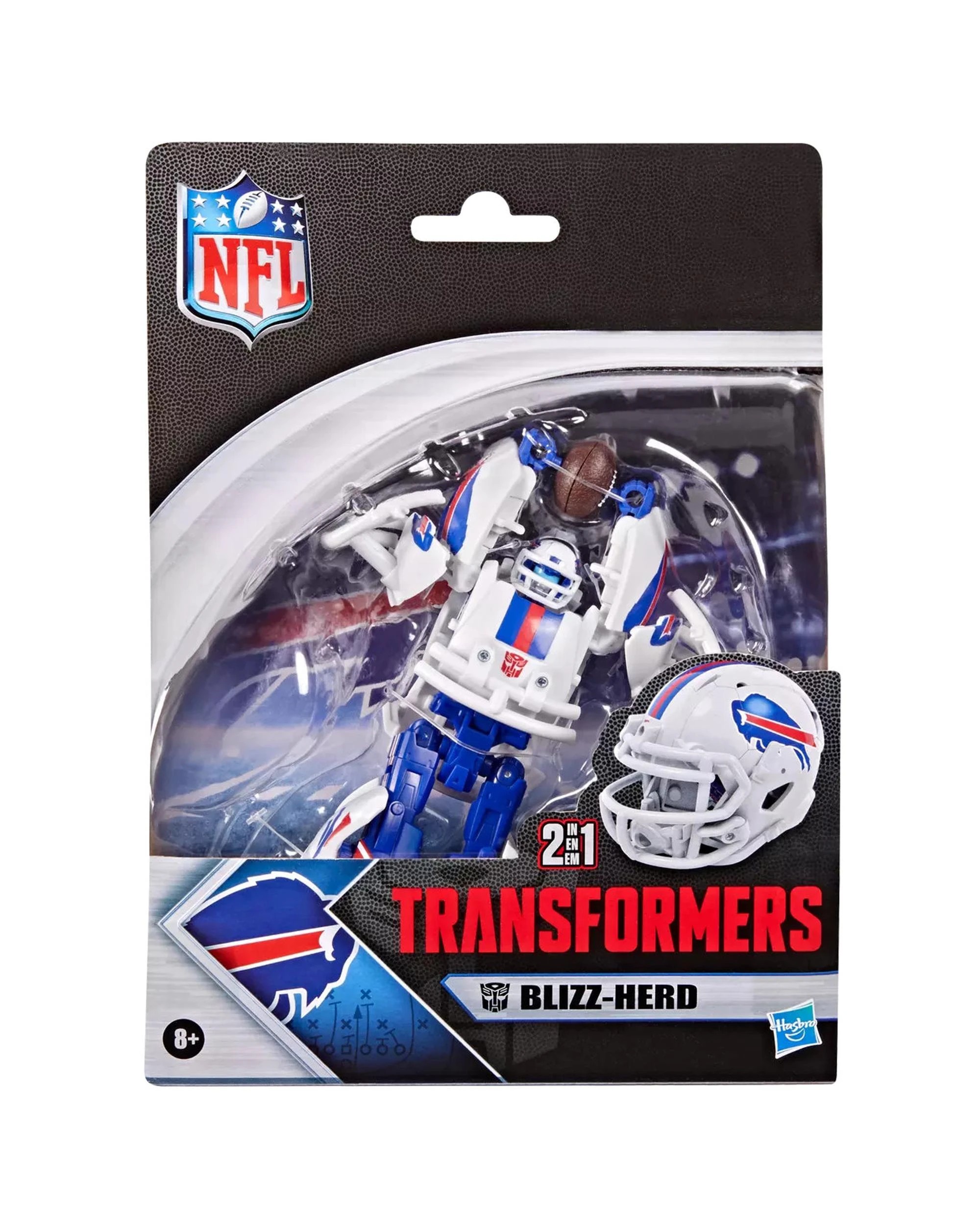 5 Transformers NFL Buffalo Bills Blizz-Herd Figure, 5 of 6