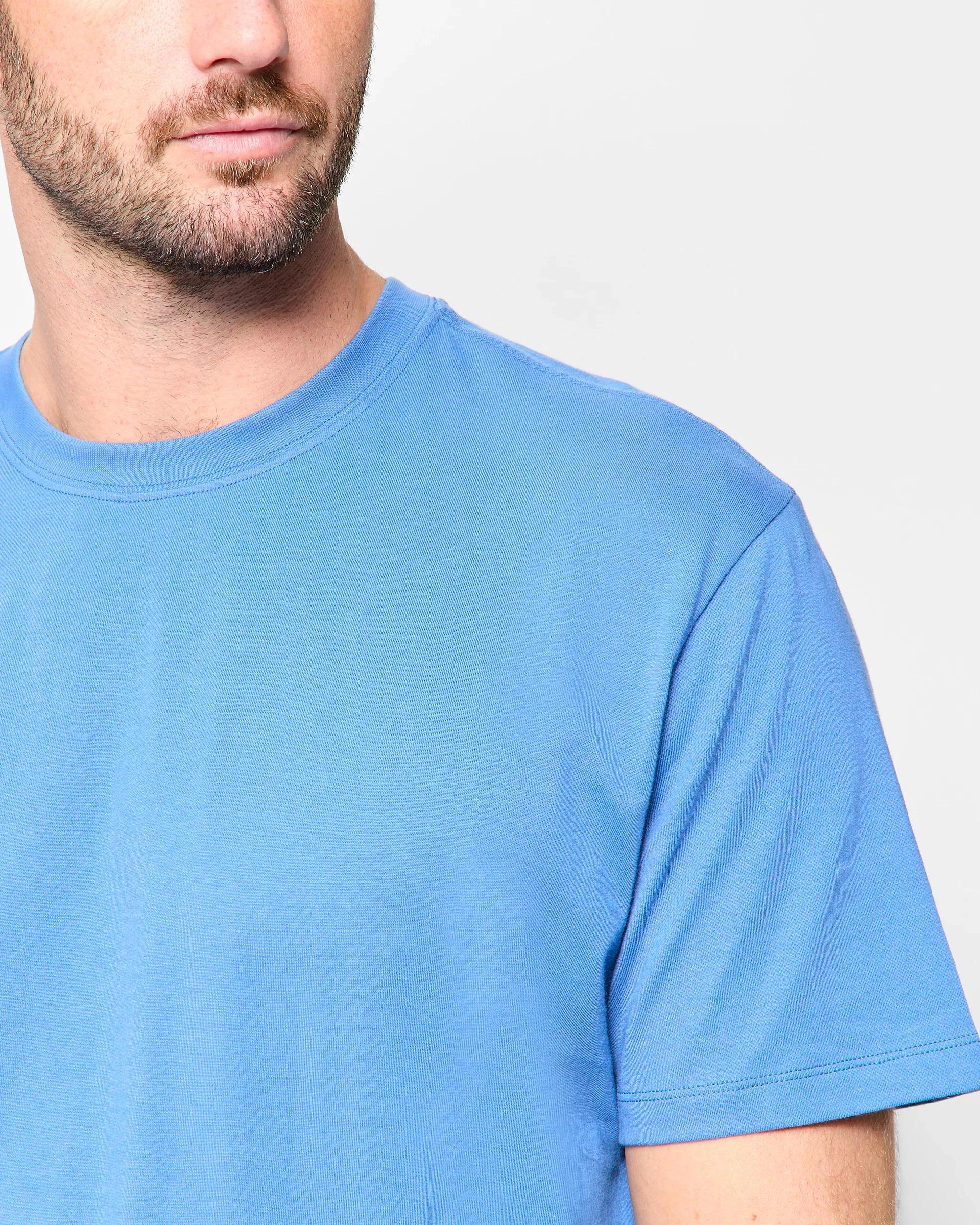 5 Target Australian Cotton T-Shirt BLUE, 5 of 5