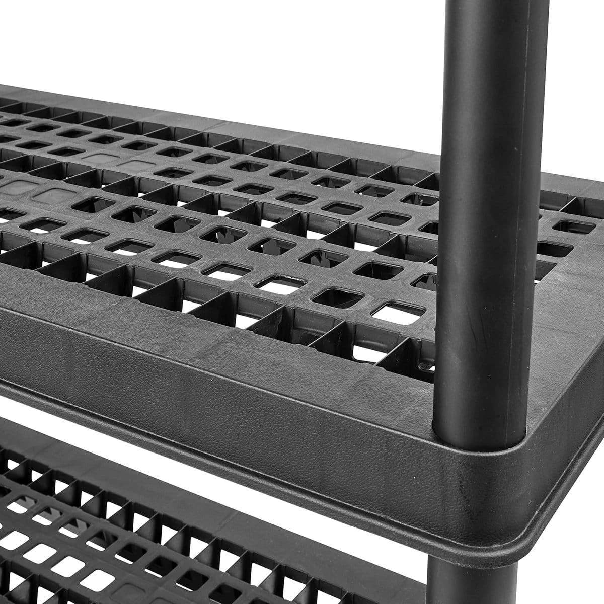 8 Heavy Duty 5 Tier Shelves - Black, 8 of 9