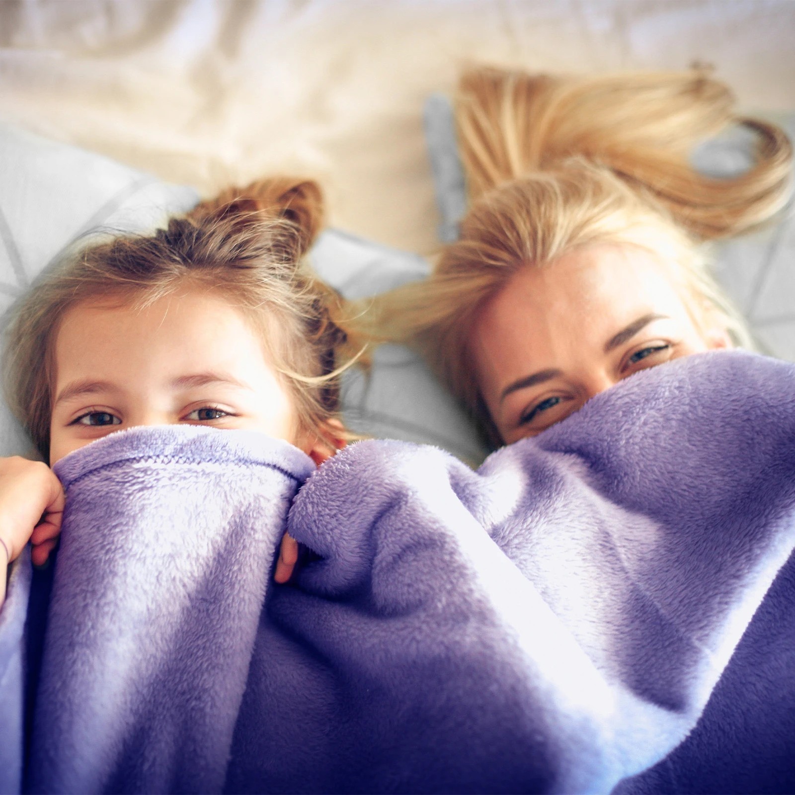 2 Royal Comfort Thermolux Heated Electric Fleece Throw Plush Adjustable Warmth - Blue, 2 of 4