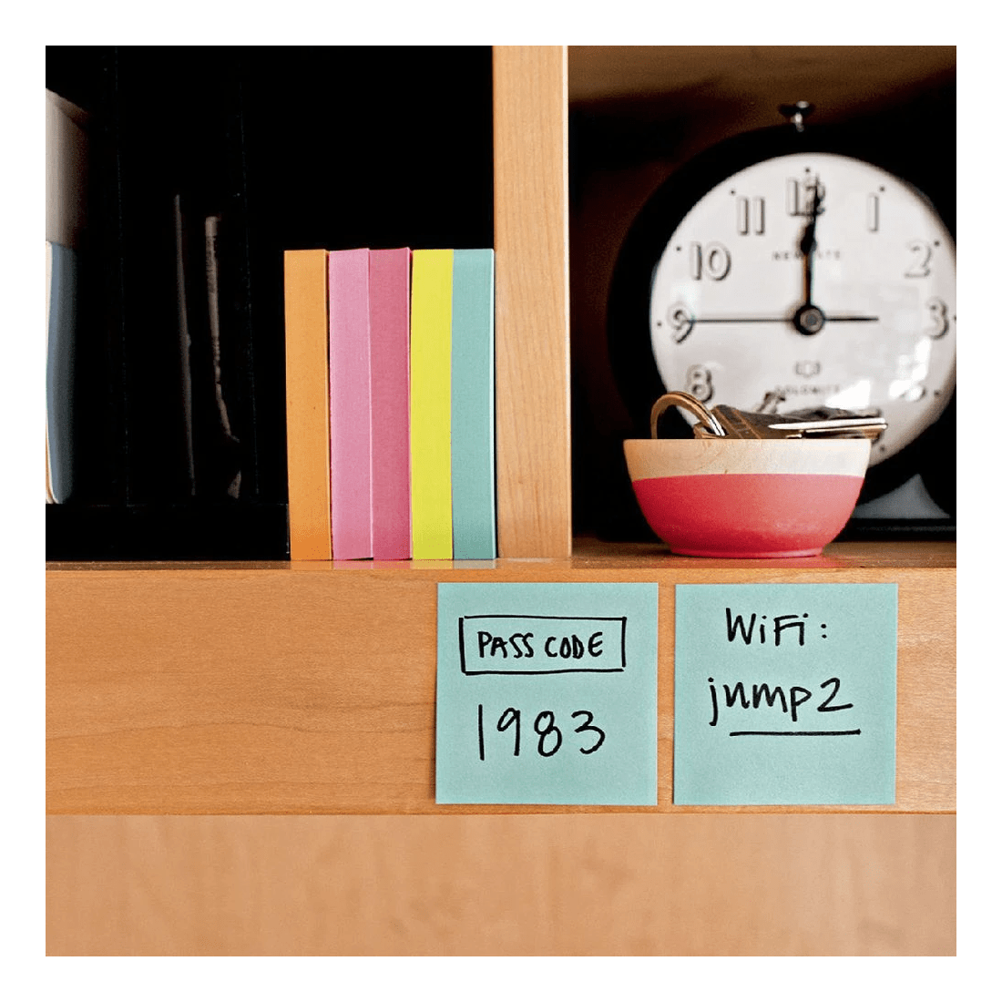 Post-it Super Sticky Notes 47 x 47mm Supernova Neons 8 Pack - Kmart