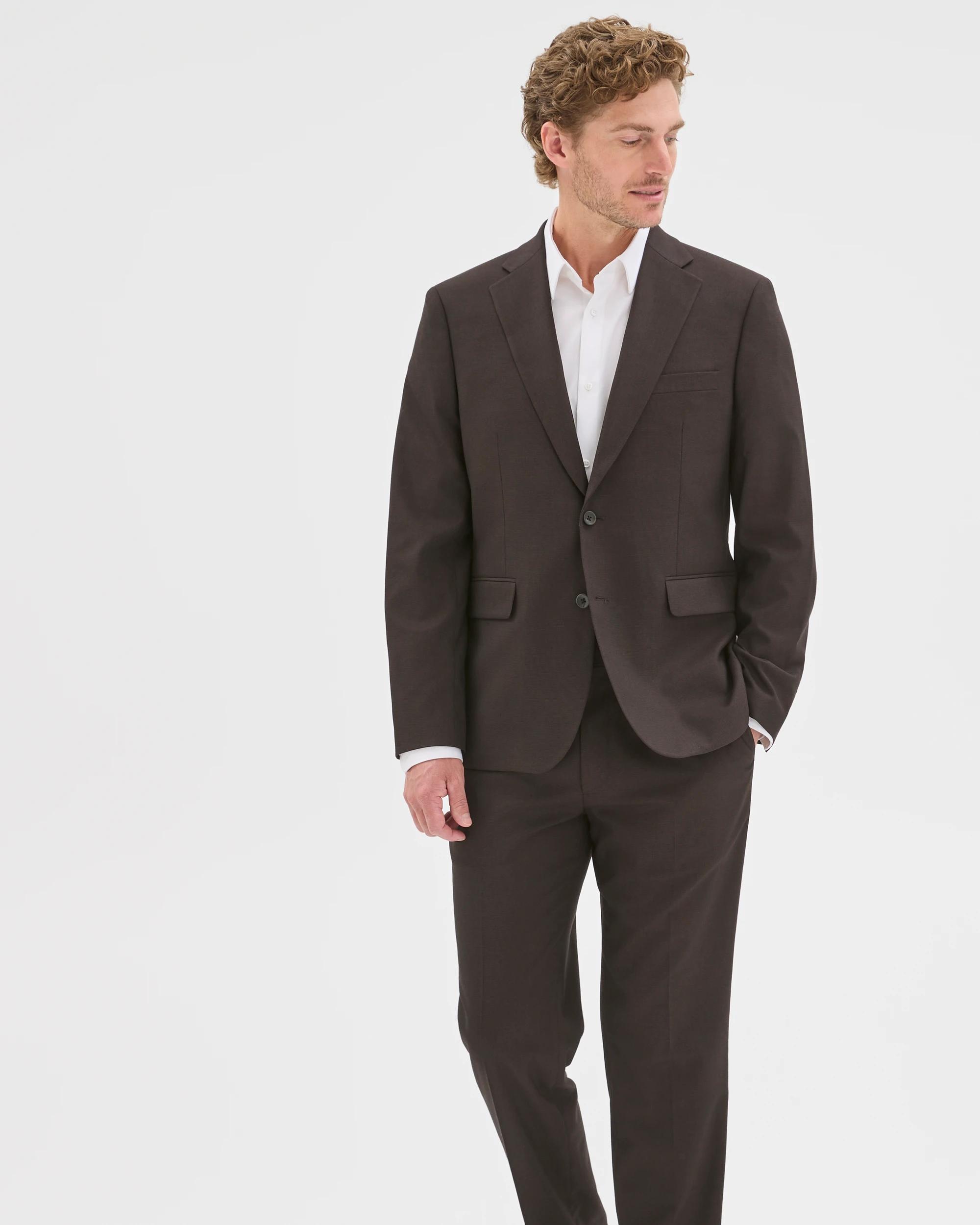 3 Preview Fashion Suit Jacket CHOCOLATE, 3 of 7