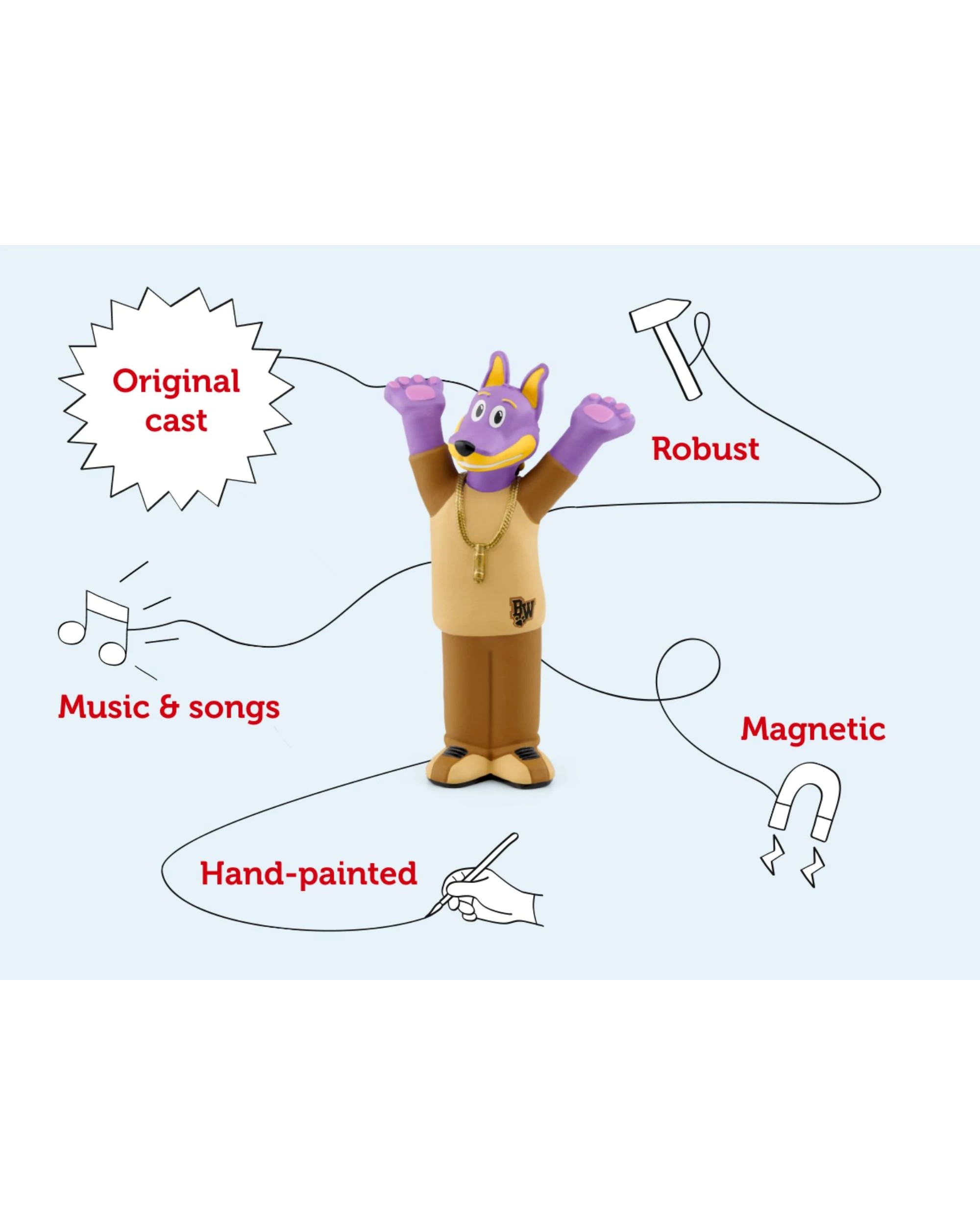 3 Tonies - Doggyland Tonie Audio Character - Multi, 3 of 6