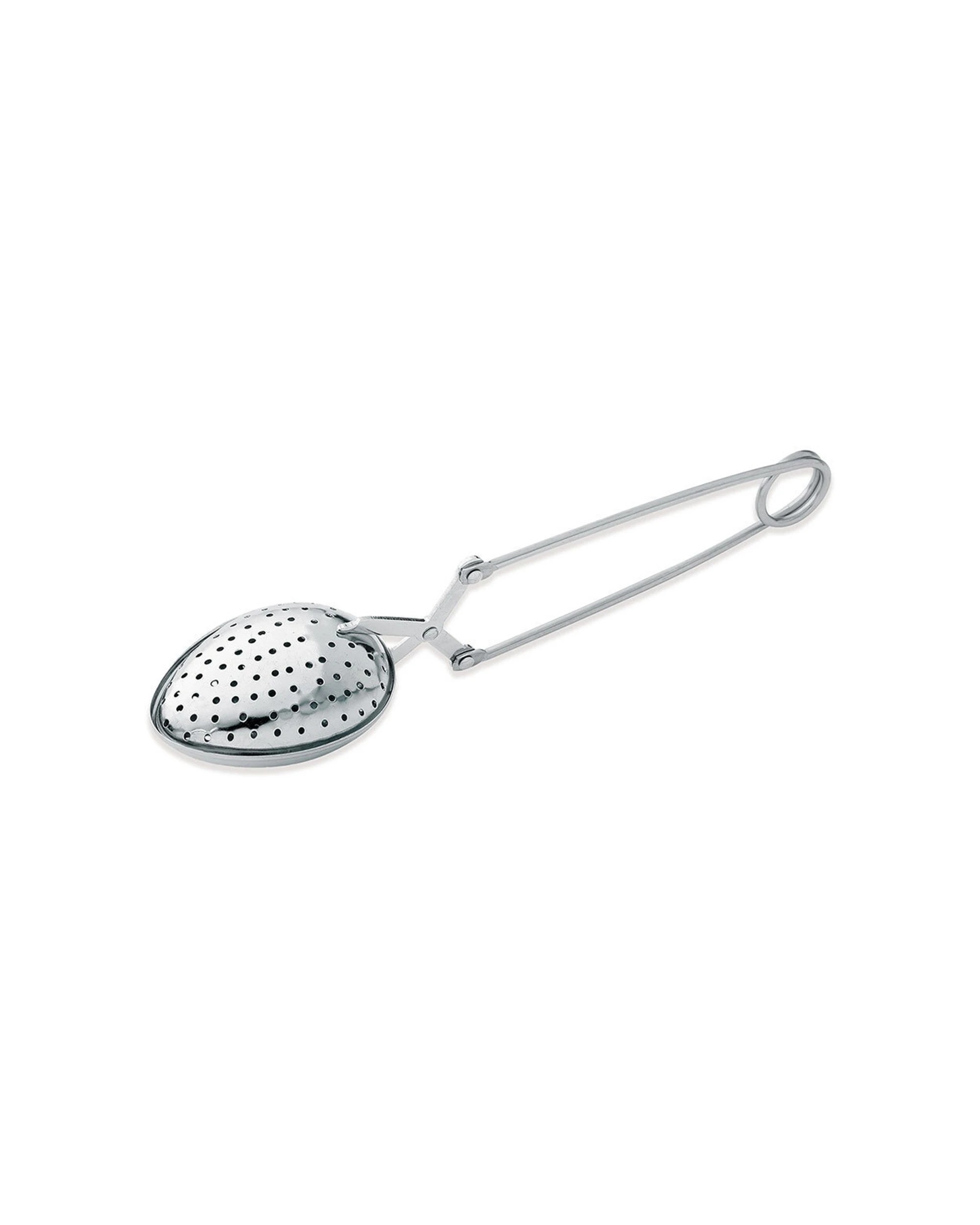 1 Avanti Spring-Loaded Stainless Steel Oval Tea Infuser Spoon - Silver, 1 of 1