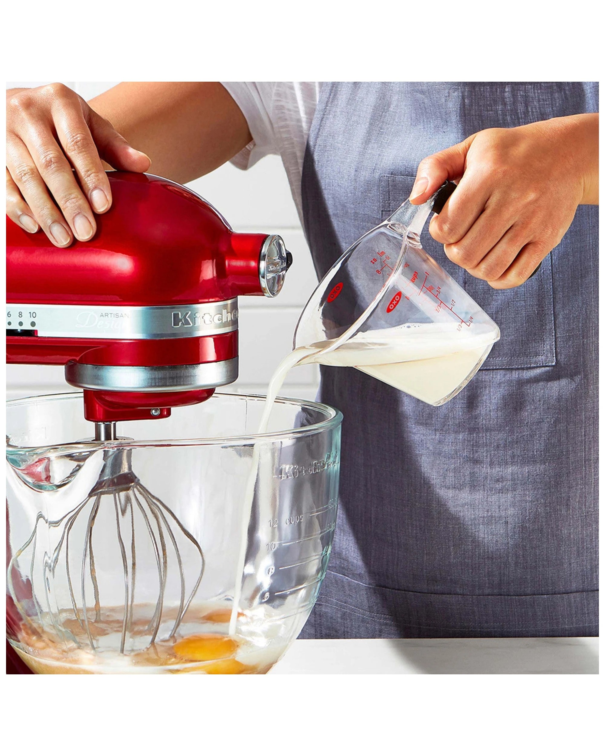 5 OXO Good Grips Angled Measuring Cup 4 Cups / 1 Litre Model 48289 - Plain, 5 of 8