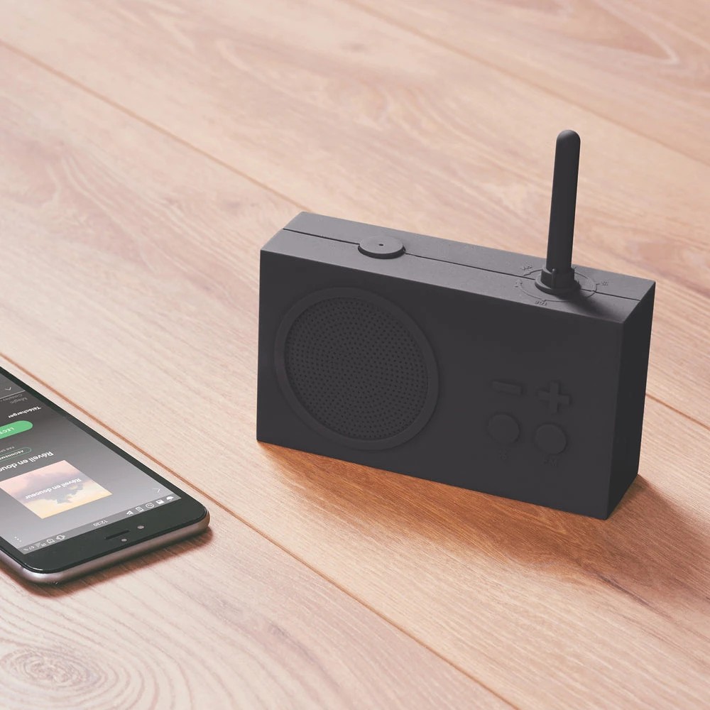 5 Lexon Thykho 3 Fm Radio & Bluetooth Speaker - Black, 5 of 5