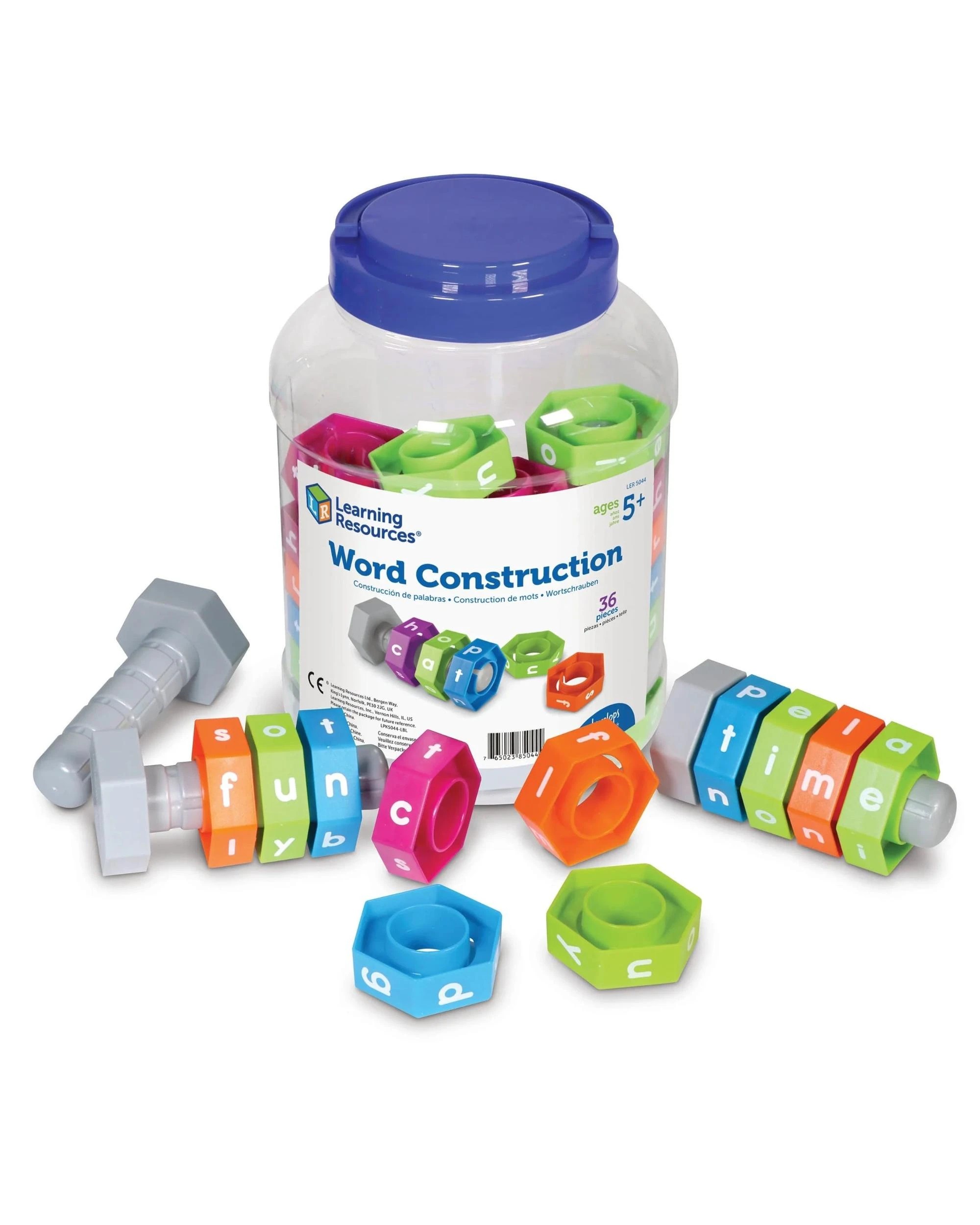 1 Learning Resources Word Construction, 1 of 4