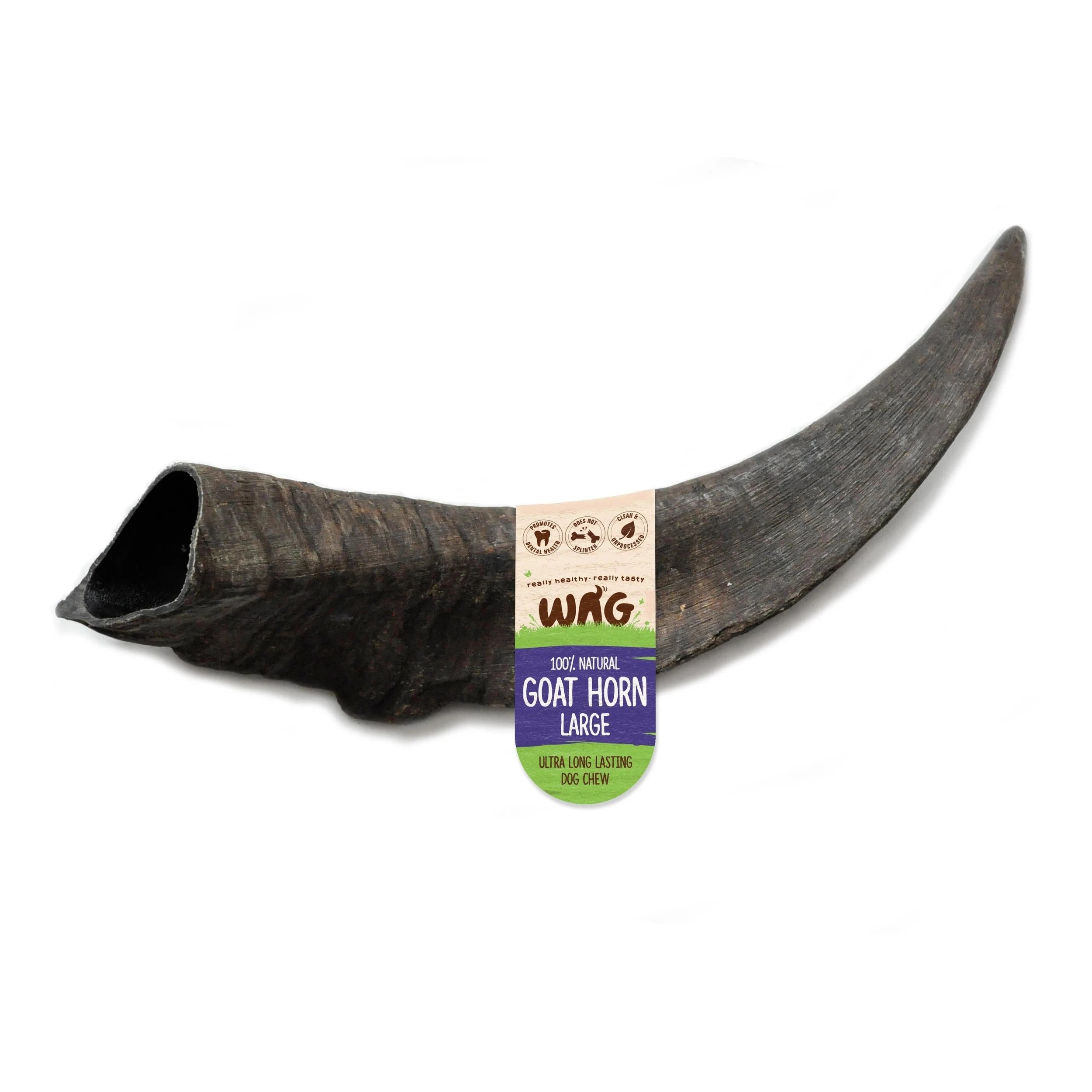 1 WAG Goat Horn Large Treat, 1 of 2