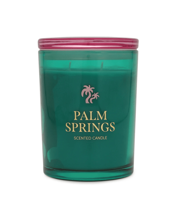 Palm Springs Glass Candle