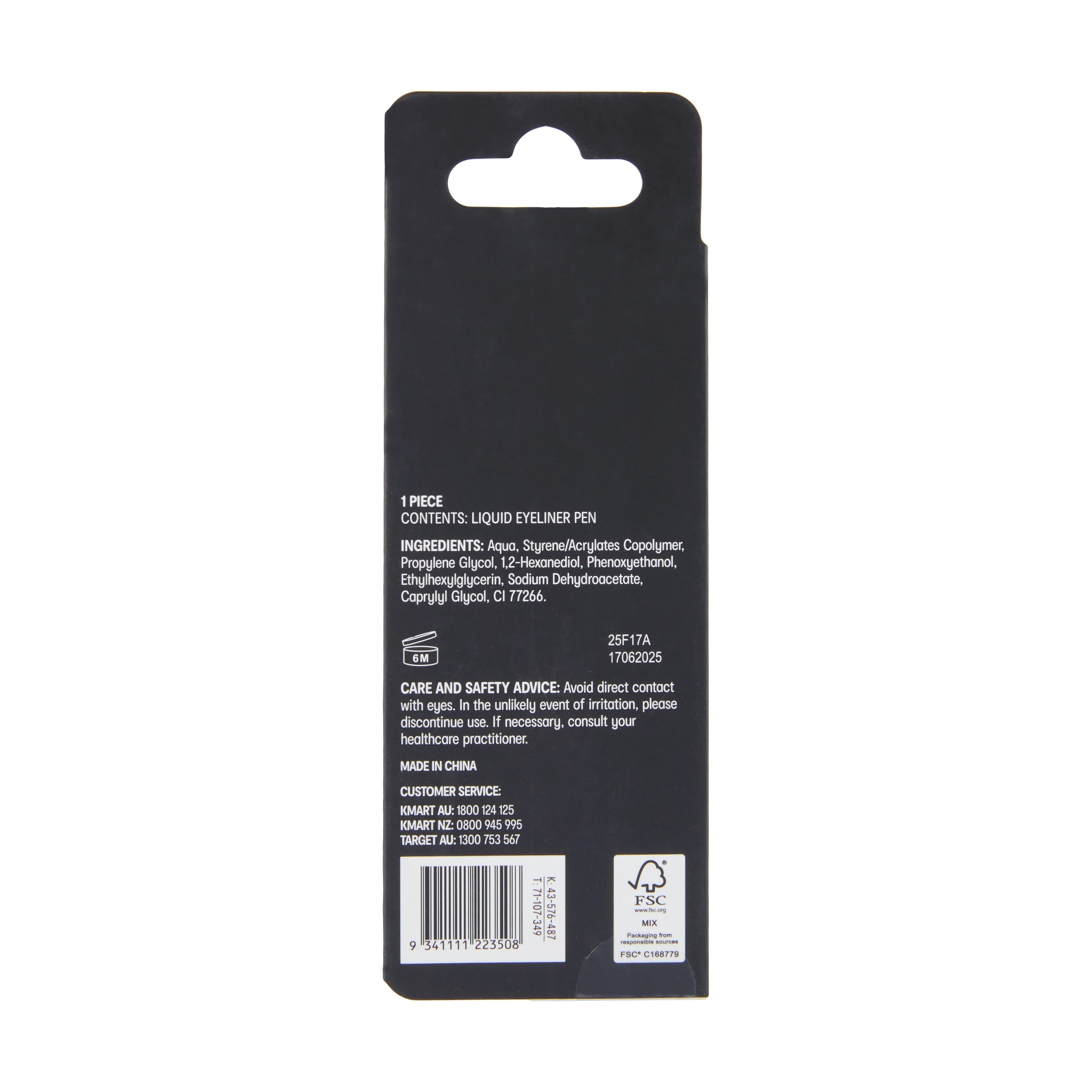 6 OXX Cosmetics Liquid Eyeliner Pen - Black, 6 of 6