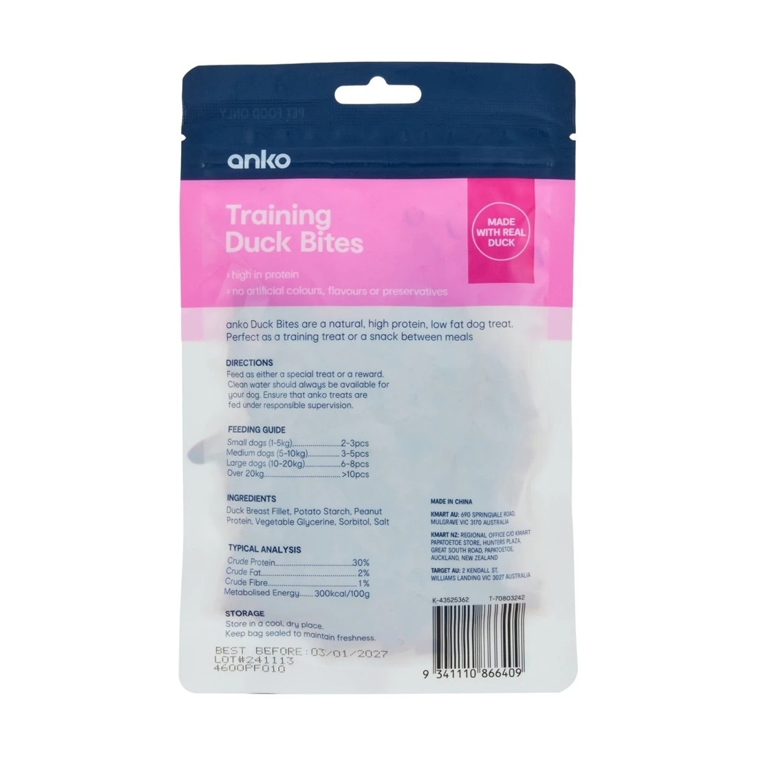 3 Pet Treat Duck Training Bites, 3 of 3