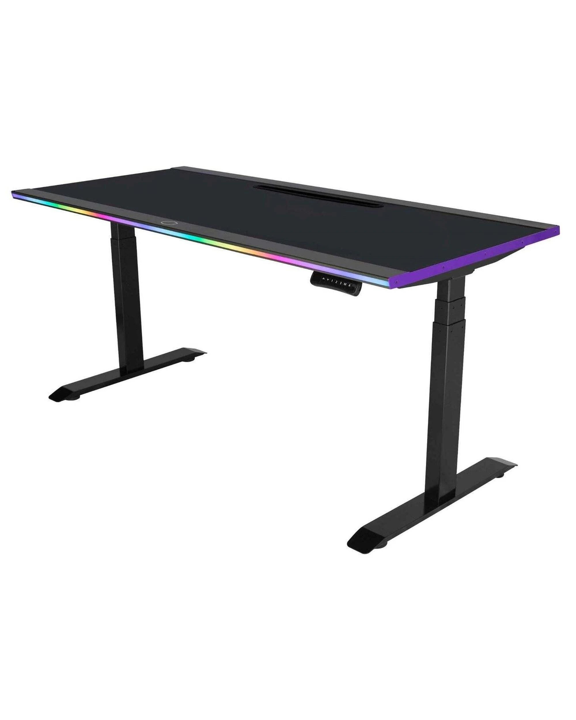 1 Cooler Master GD160 ARGB Light-Up Gaming Desk Black, 1 of 3